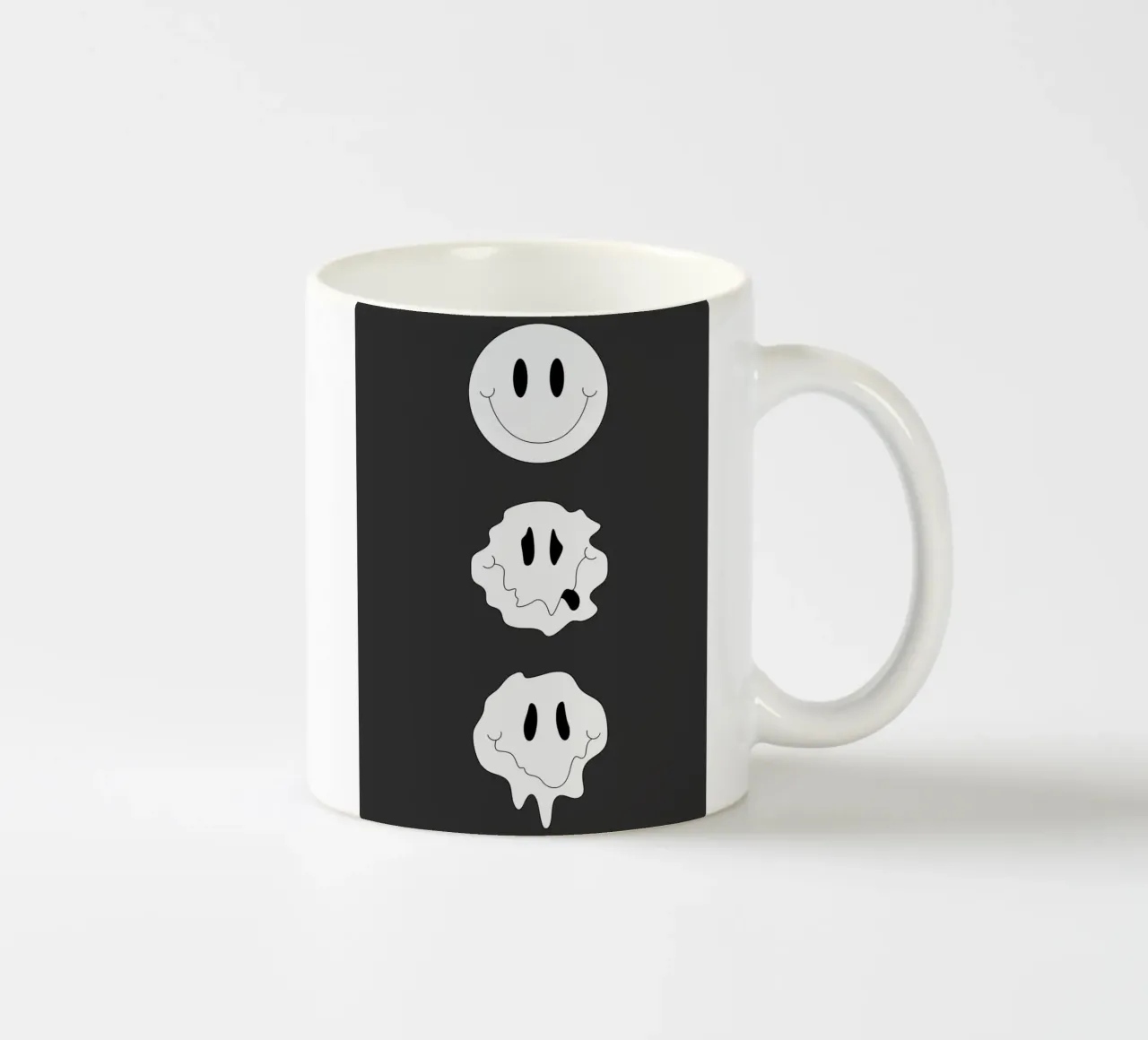 MELTING SMILEY tazza in ceramica da Einfach Uebel