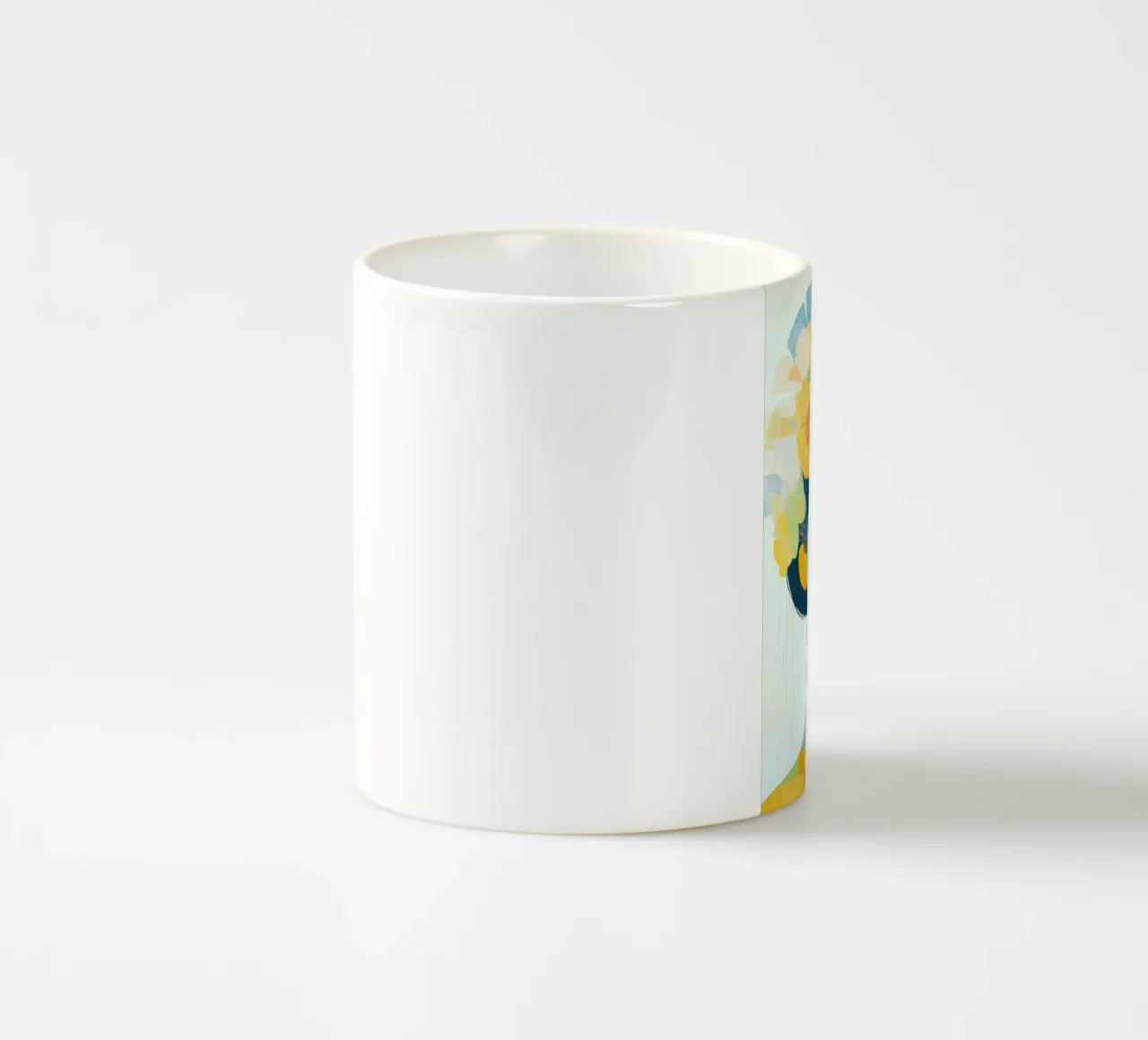 Donna con fiori tra i capelli tazza in ceramica da Imagine