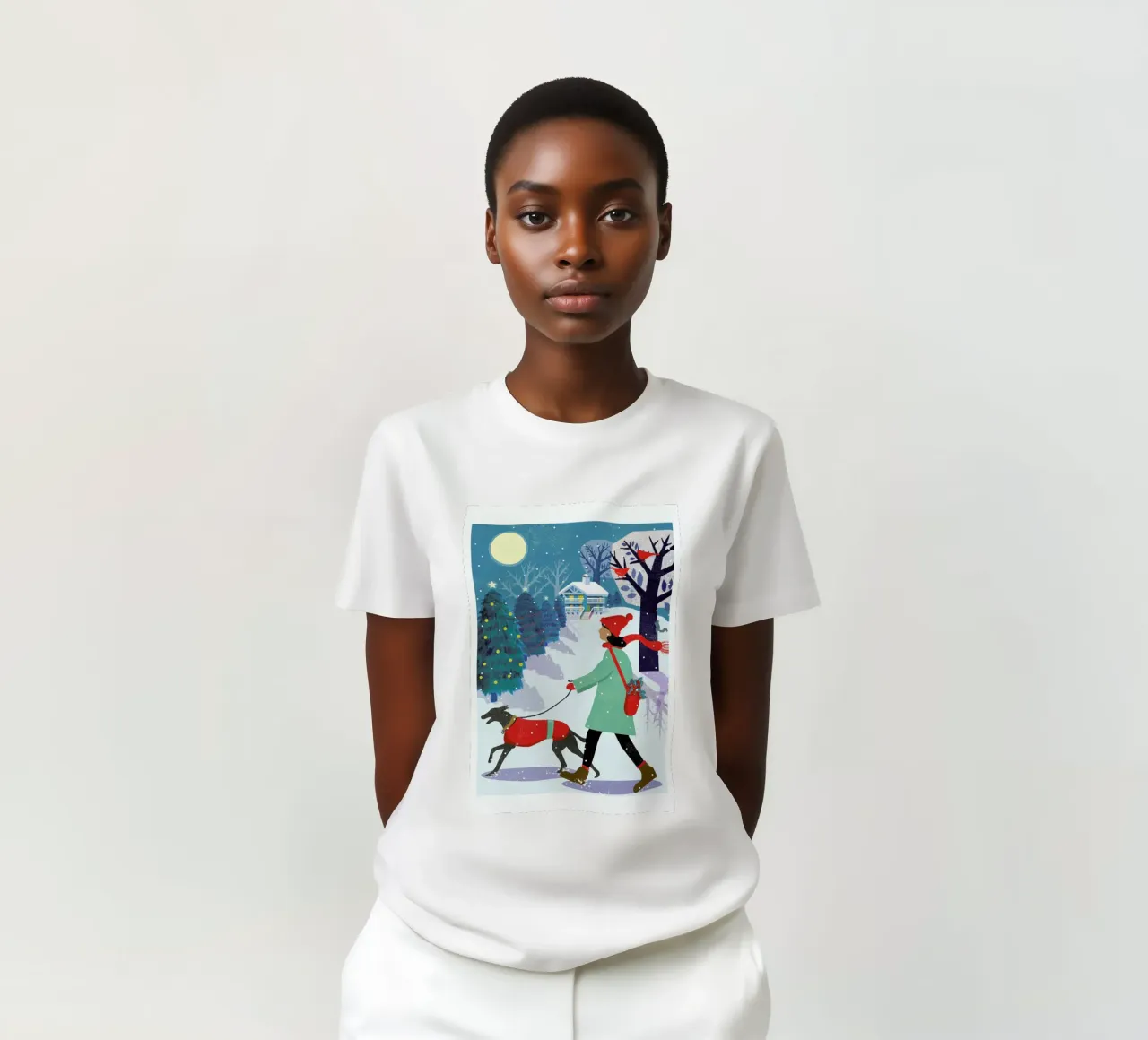 Whippet Walk t-shirt da Rocket68