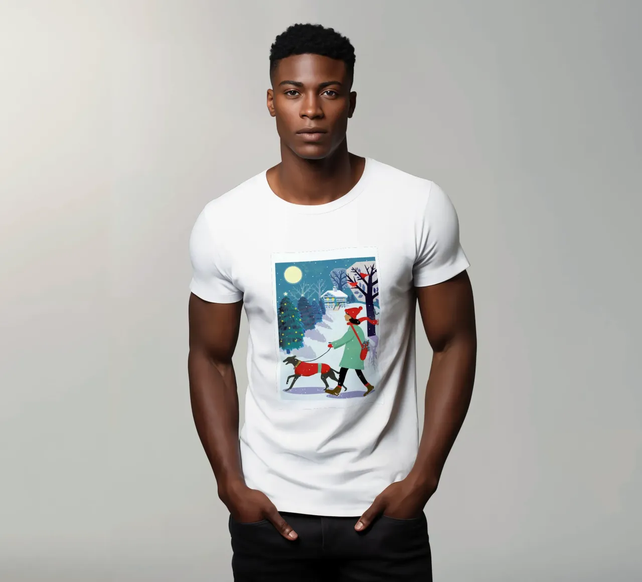 Whippet Walk t-shirt da Rocket68