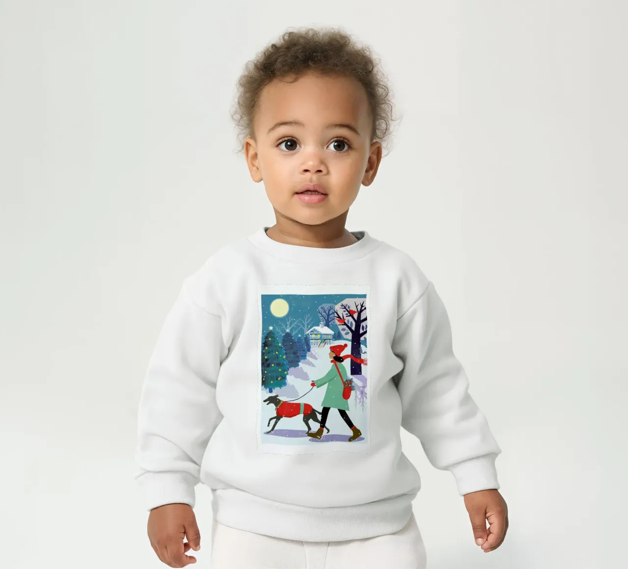 Whippet Walk felpa neonato da Rocket68