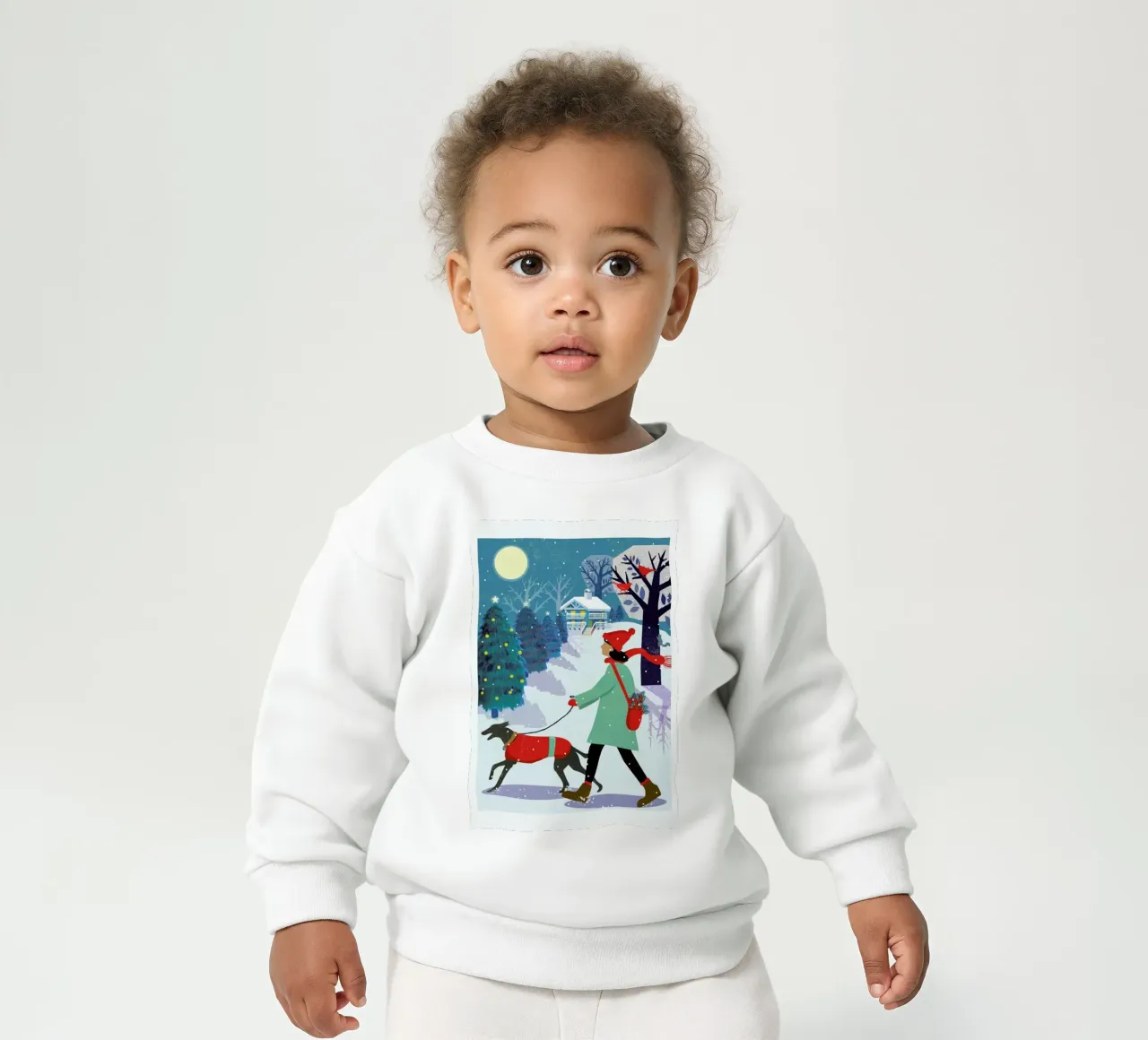 Whippet Walk baby sweatshirt van Rocket68