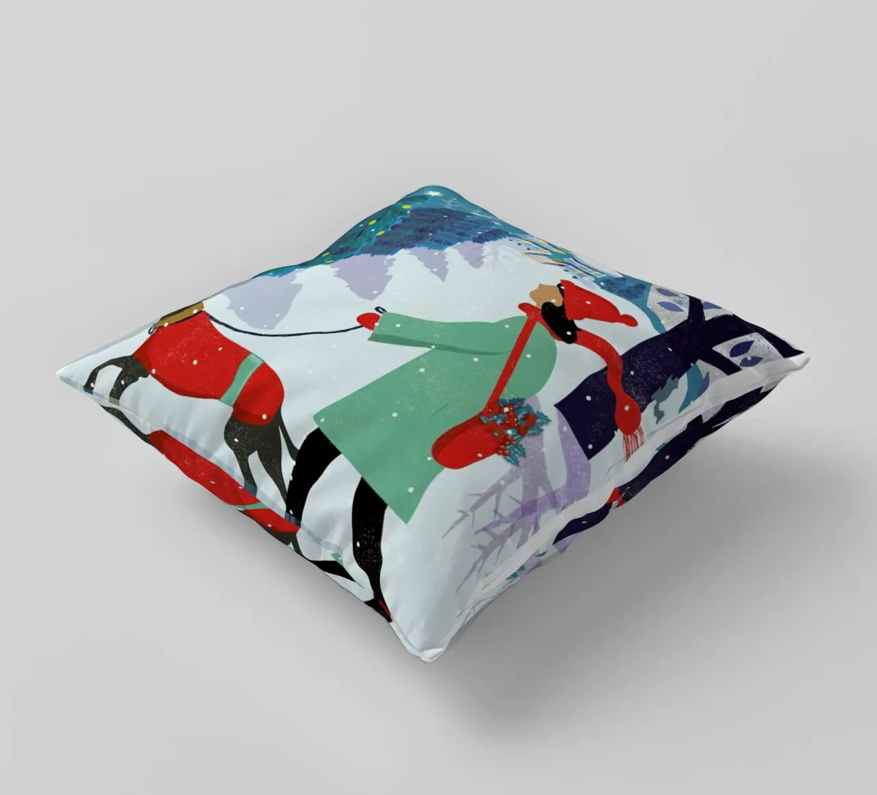 Whippet Walk cuscino da Rocket68