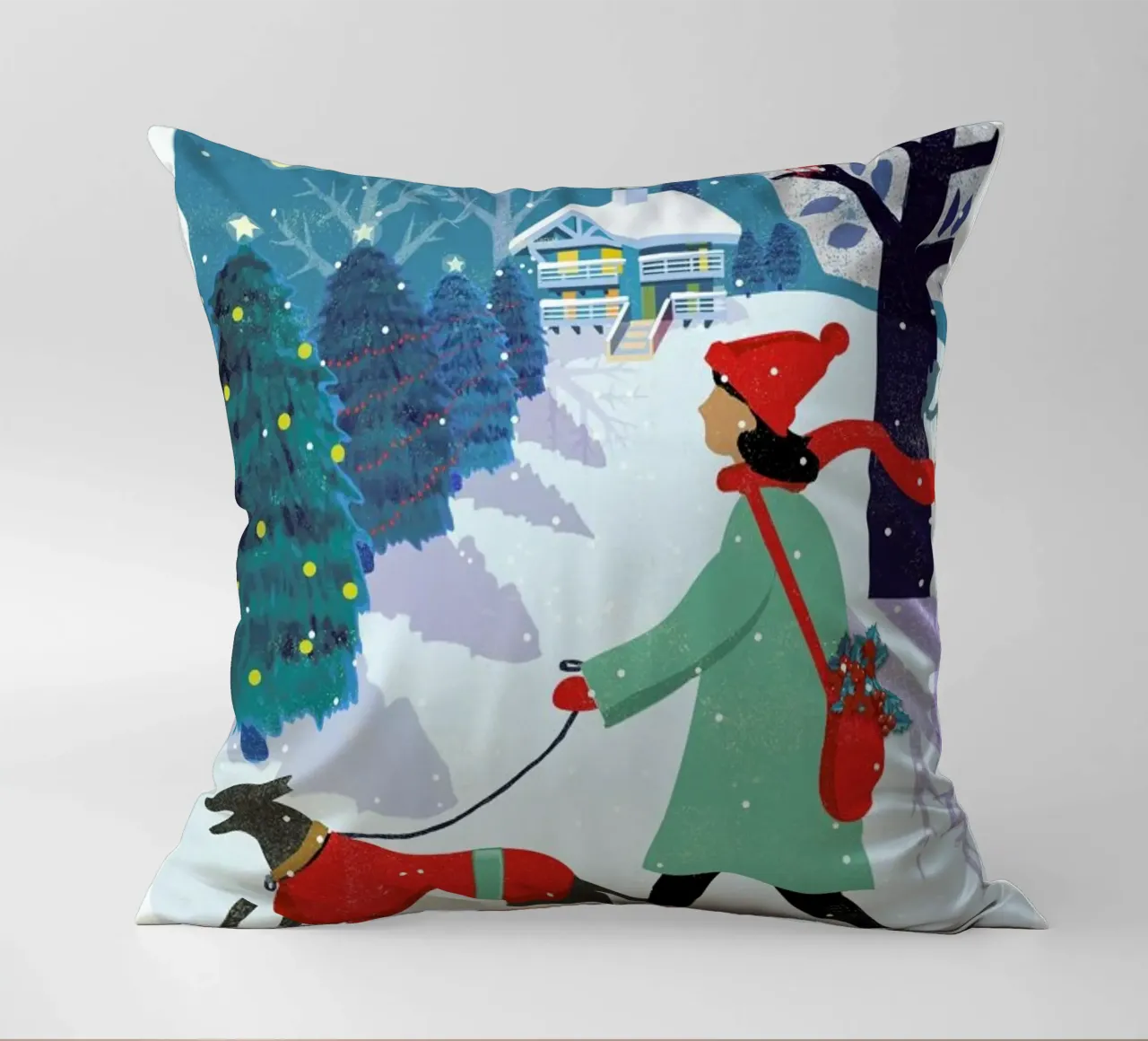 Whippet Walk cuscino da Rocket68