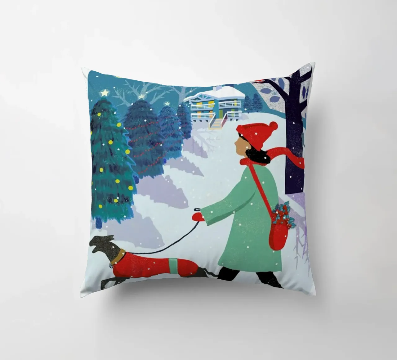 Whippet Walk cuscino da Rocket68