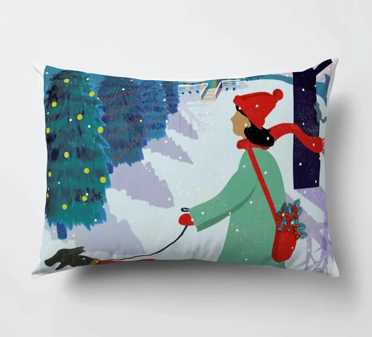 Whippet Walk cuscino da Rocket68