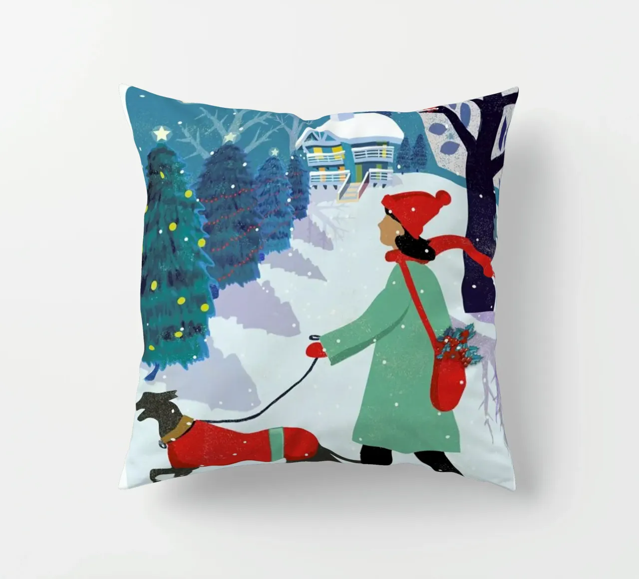 Whippet Walk cuscino da Rocket68