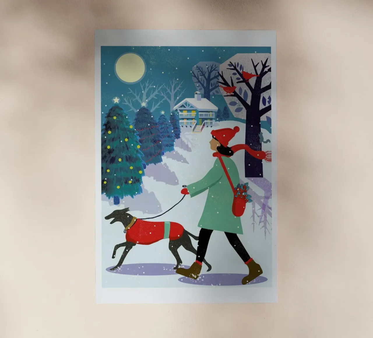 Whippet Walk pellicola backlit da Rocket68