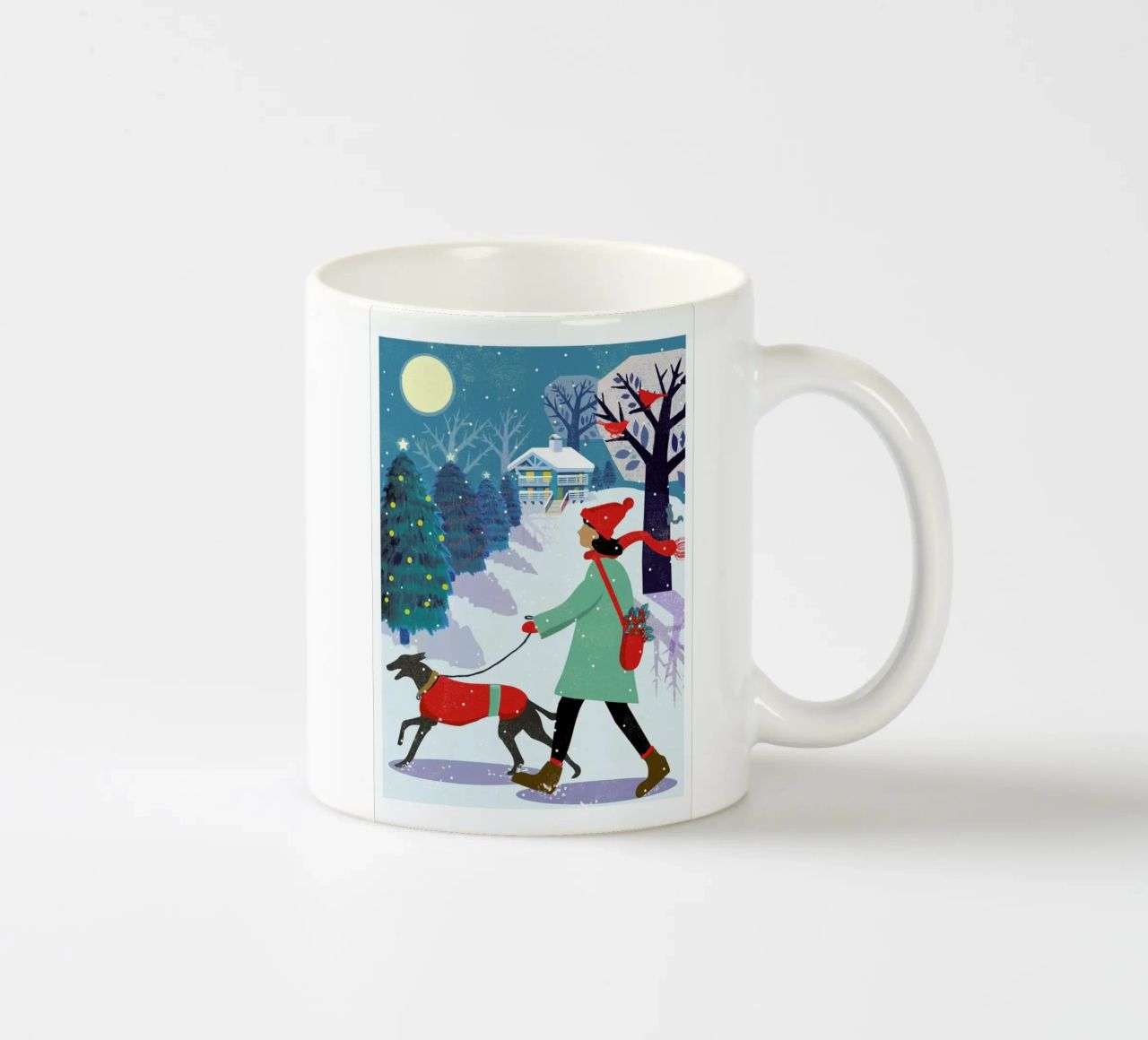 Whippet Walk tazza in ceramica da Rocket68