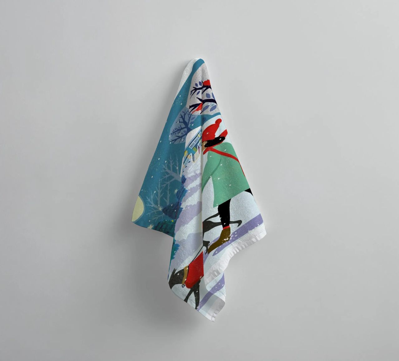 Whippet Walk serviette de bain de Rocket68