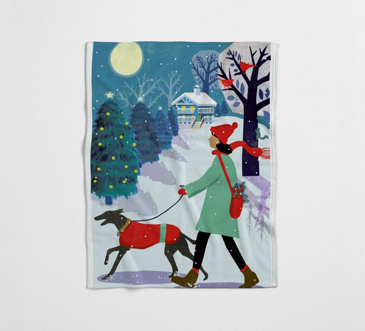 Whippet Walk coperta in pile da Rocket68