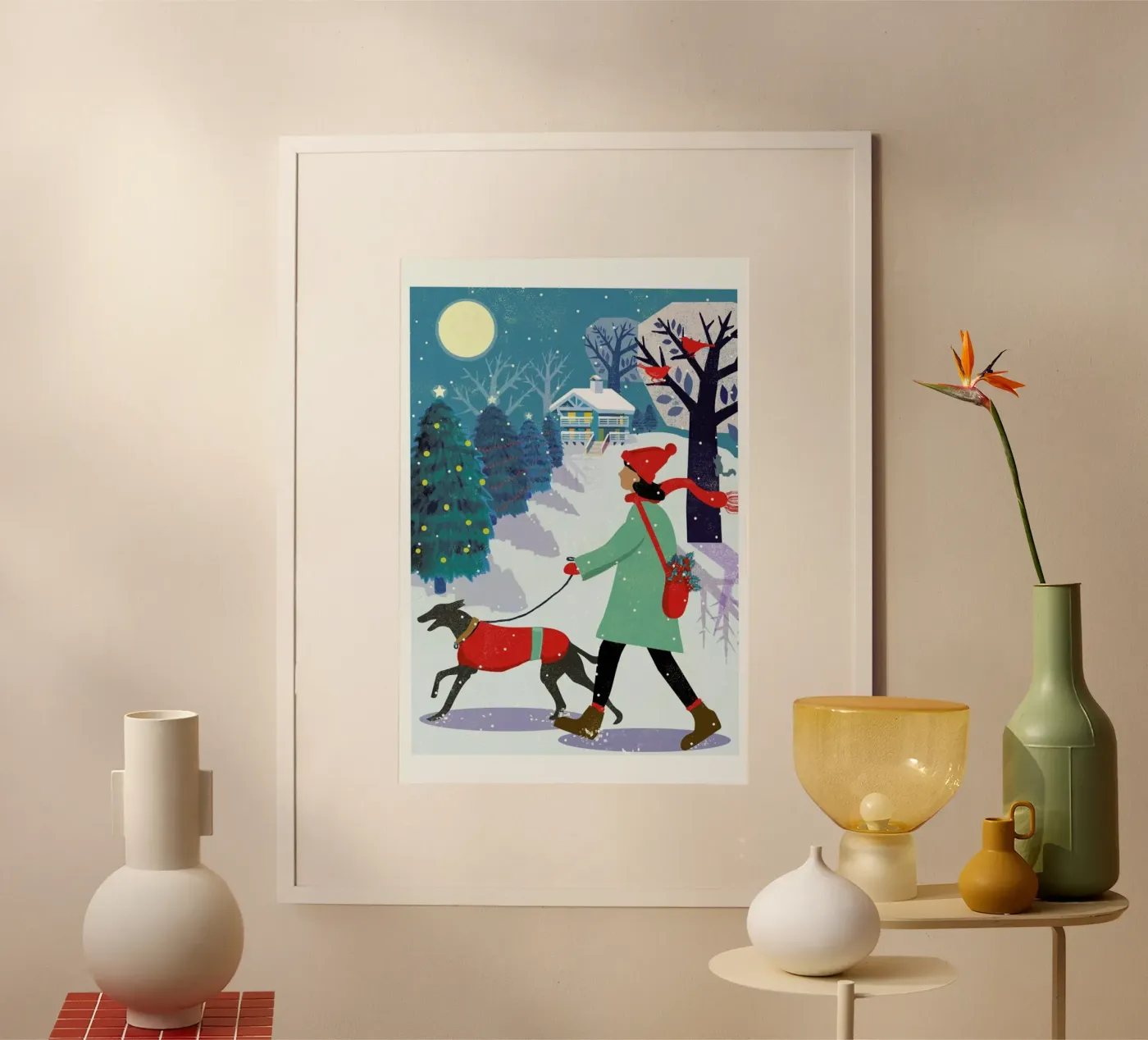 Whippet Walk poster da Rocket68