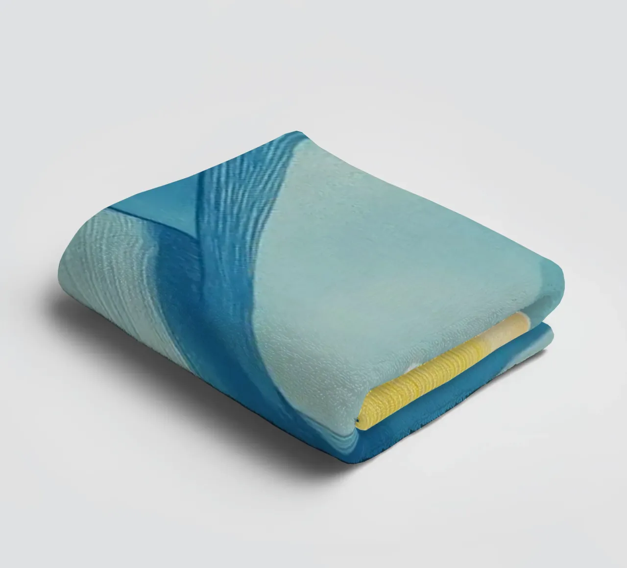 Vrouw abstract badhanddoek van Imagine