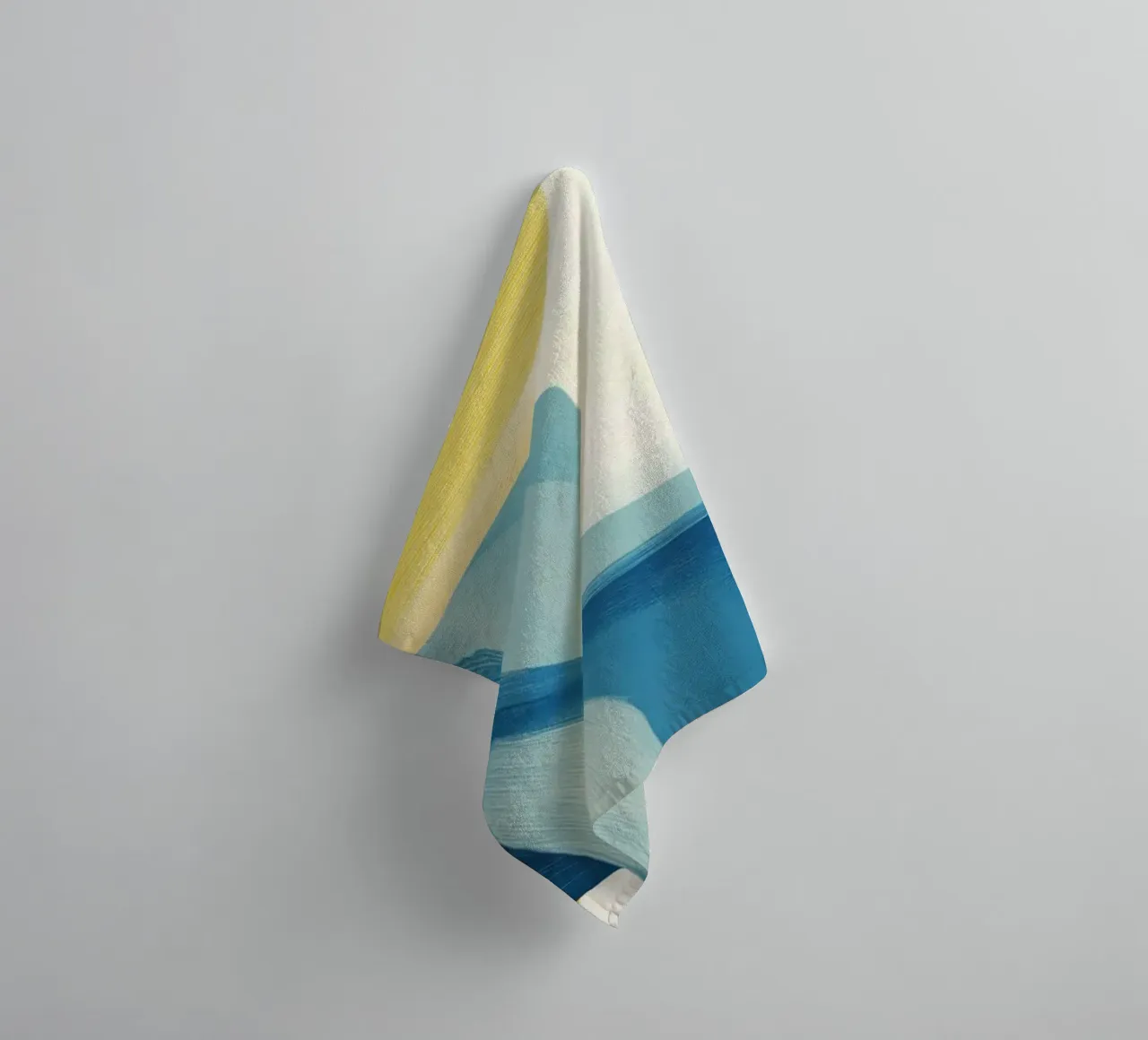 Vrouw abstract badhanddoek van Imagine