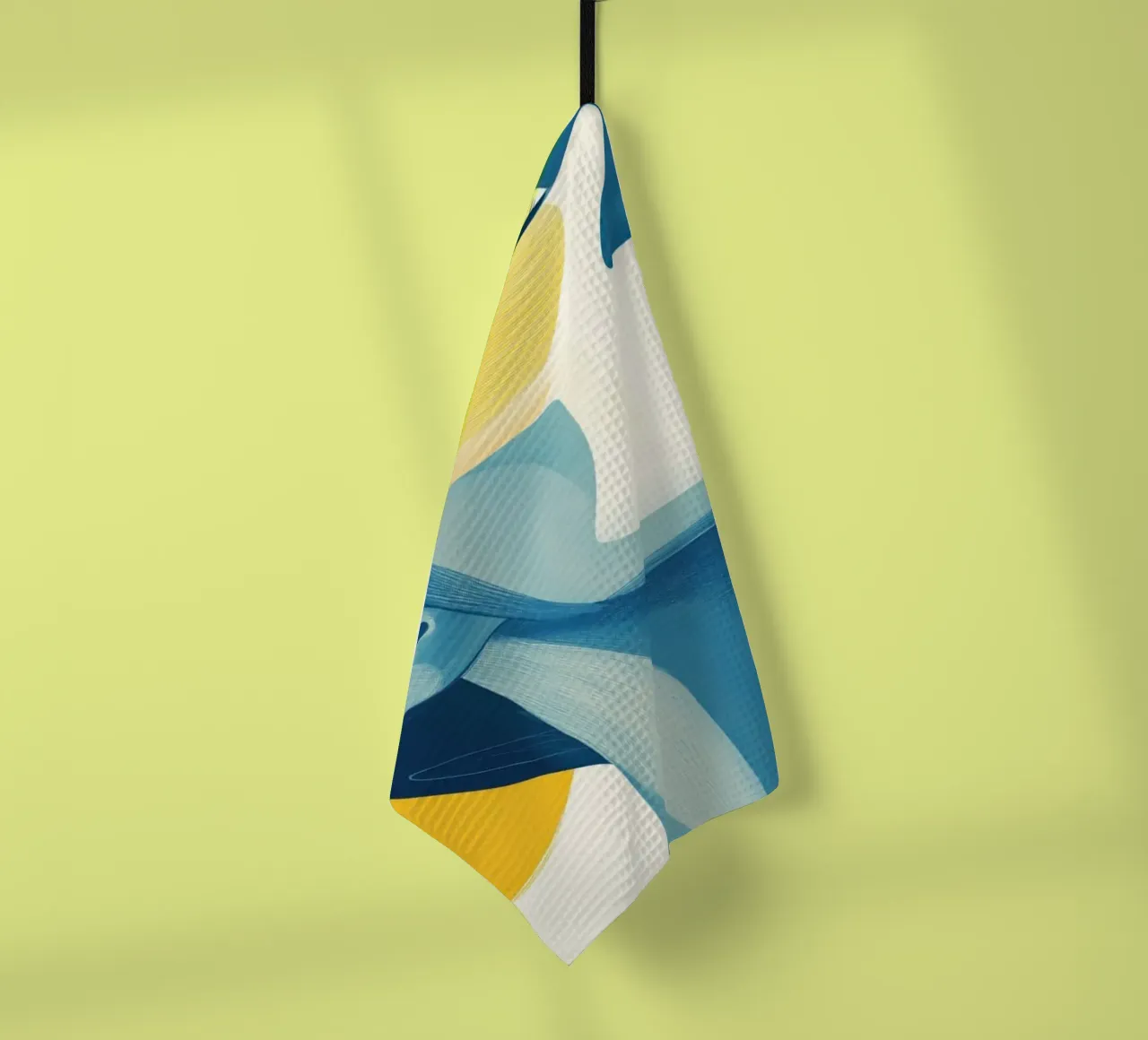 Vrouw abstract theedoek van Imagine