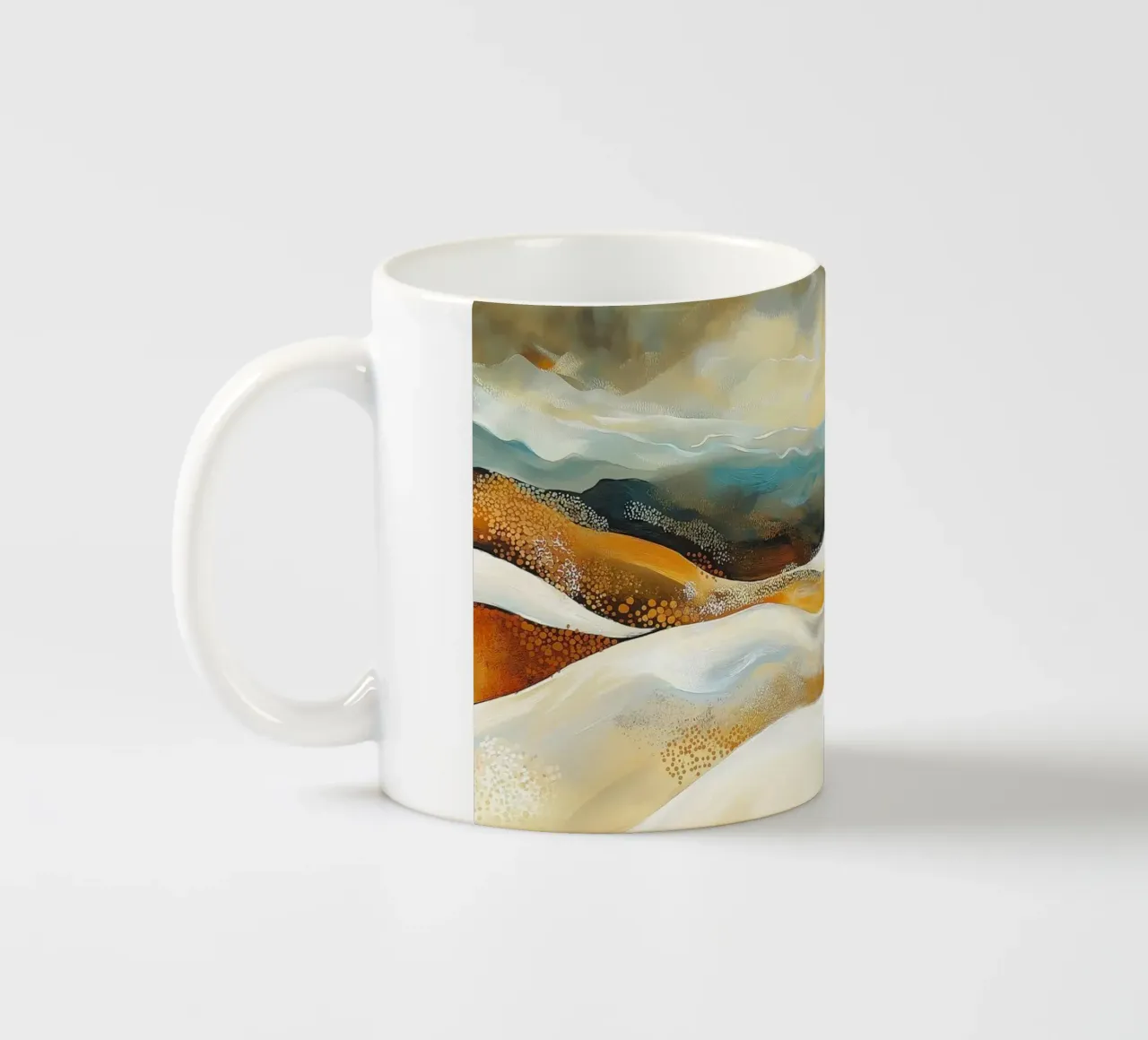 Paesaggio astratto tazza in ceramica da Imagine