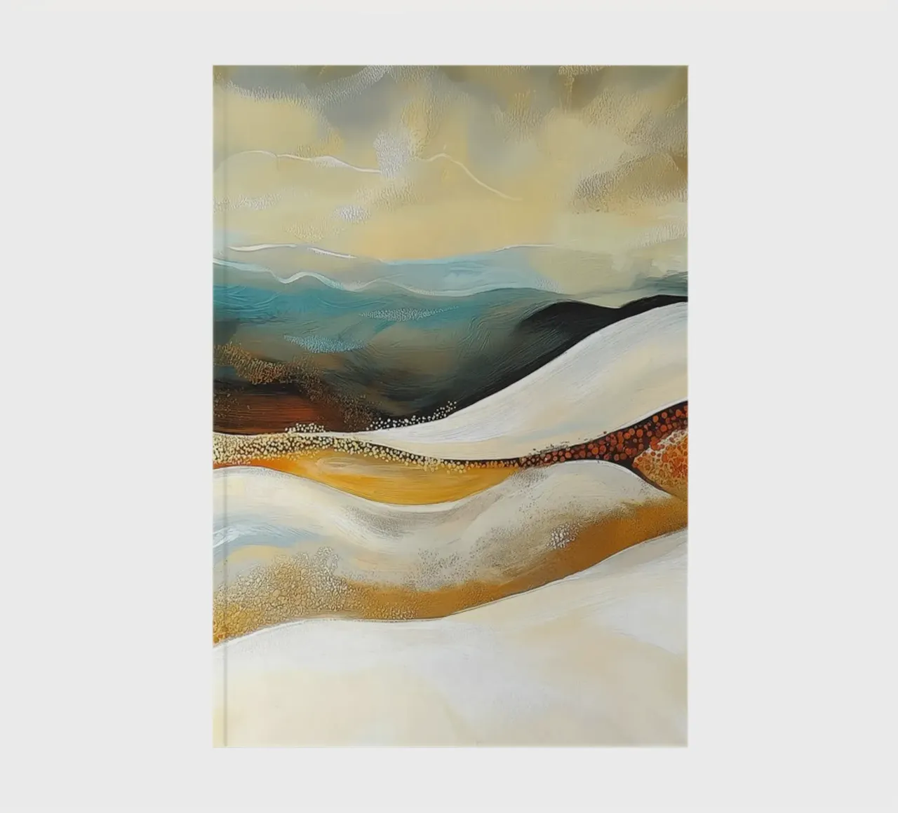 Abstract landscape notebook by Imagine