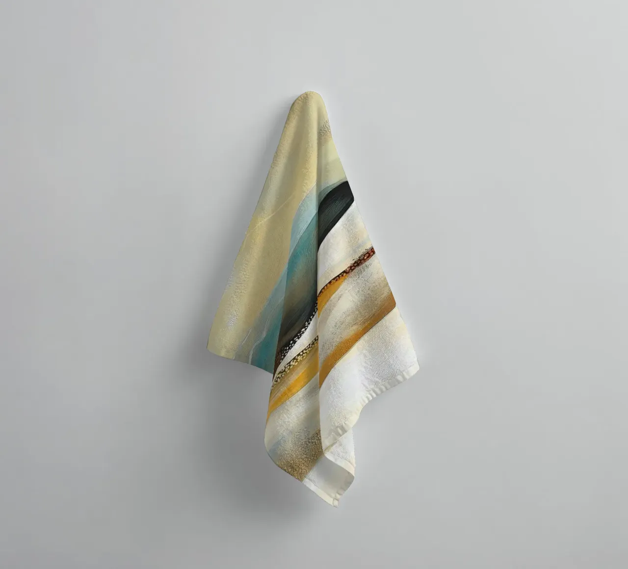 Abstract landscape towel by Imagine