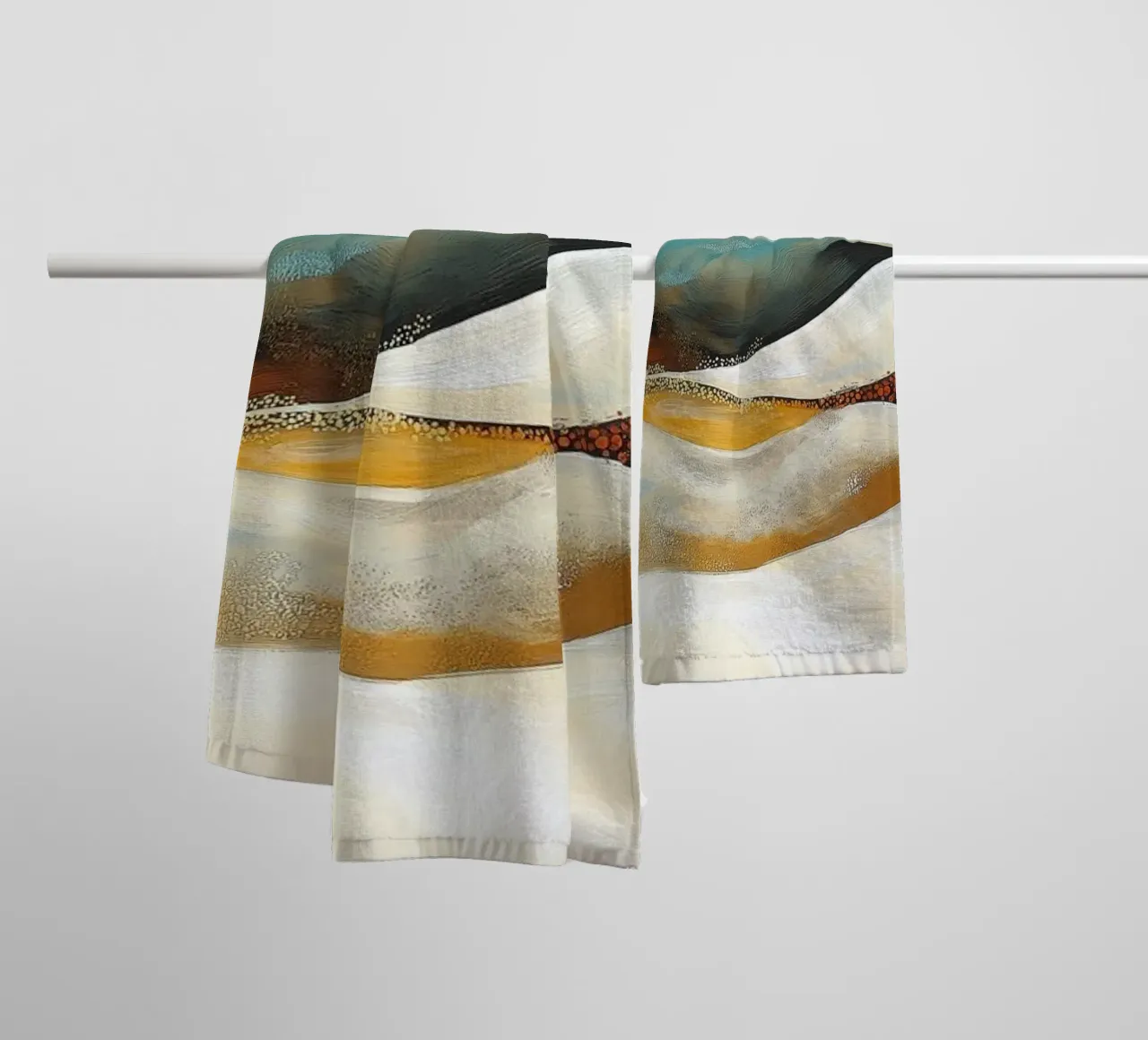 Abstract landscape towel by Imagine