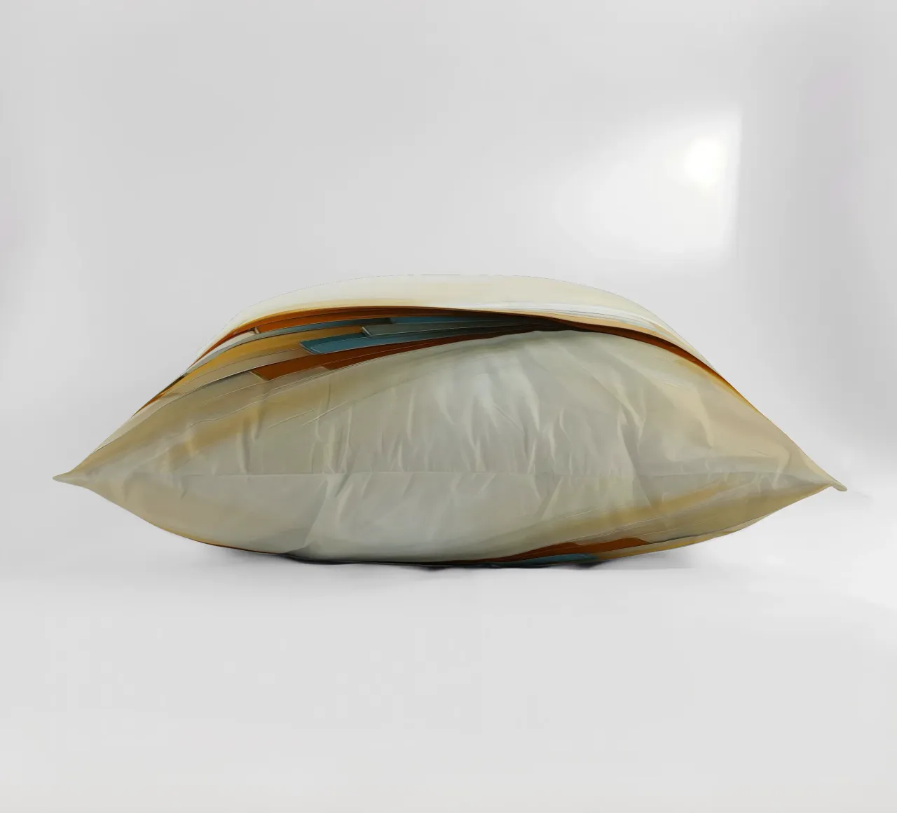 Abstract forms decorative cushion by Imagine
