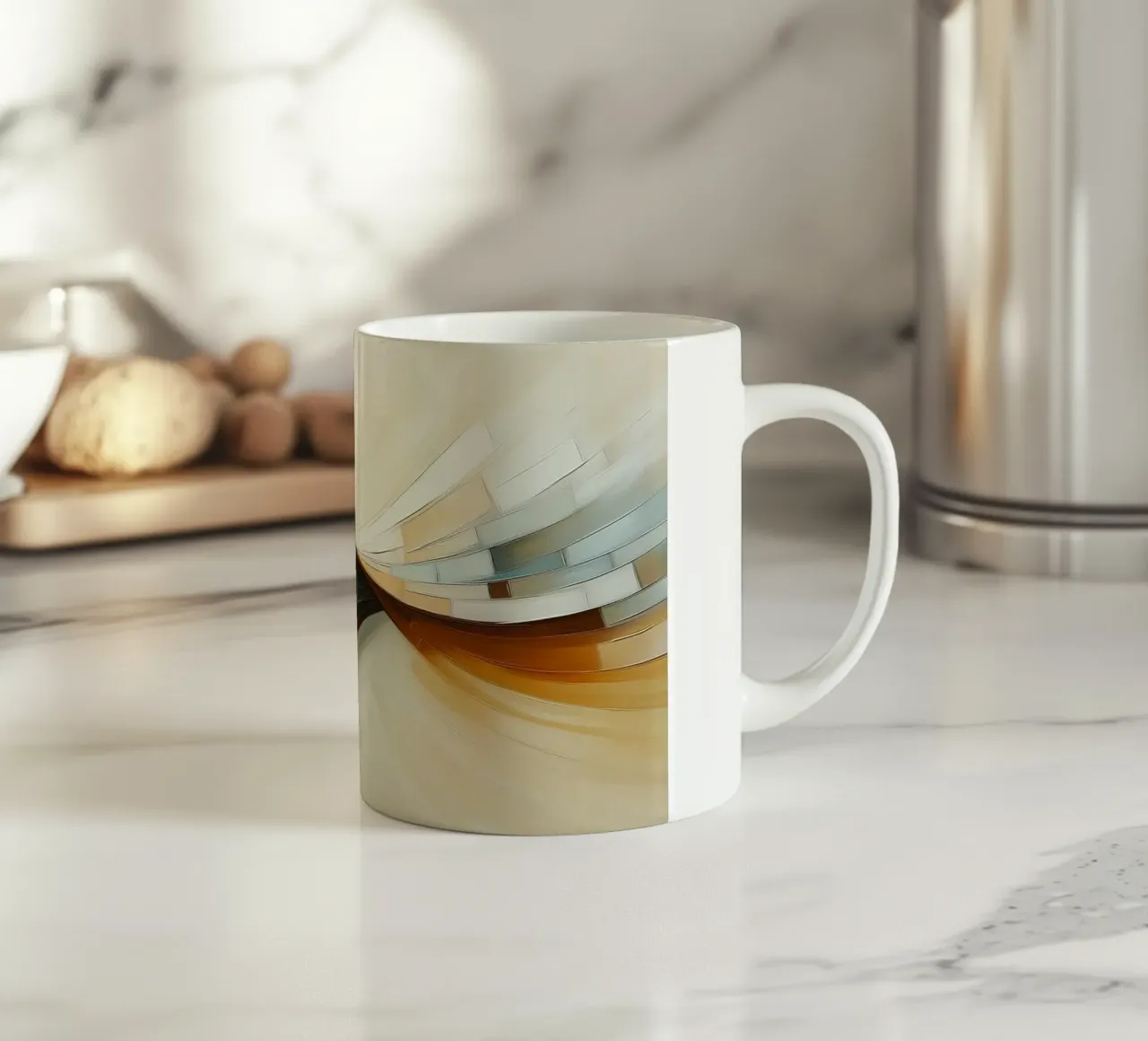 Forme astratte tazza in ceramica da Imagine