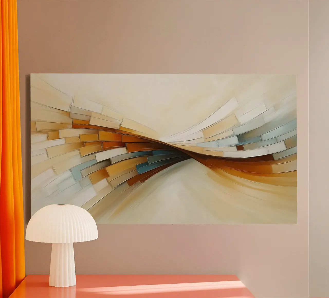 Abstract forms canvas by Imagine