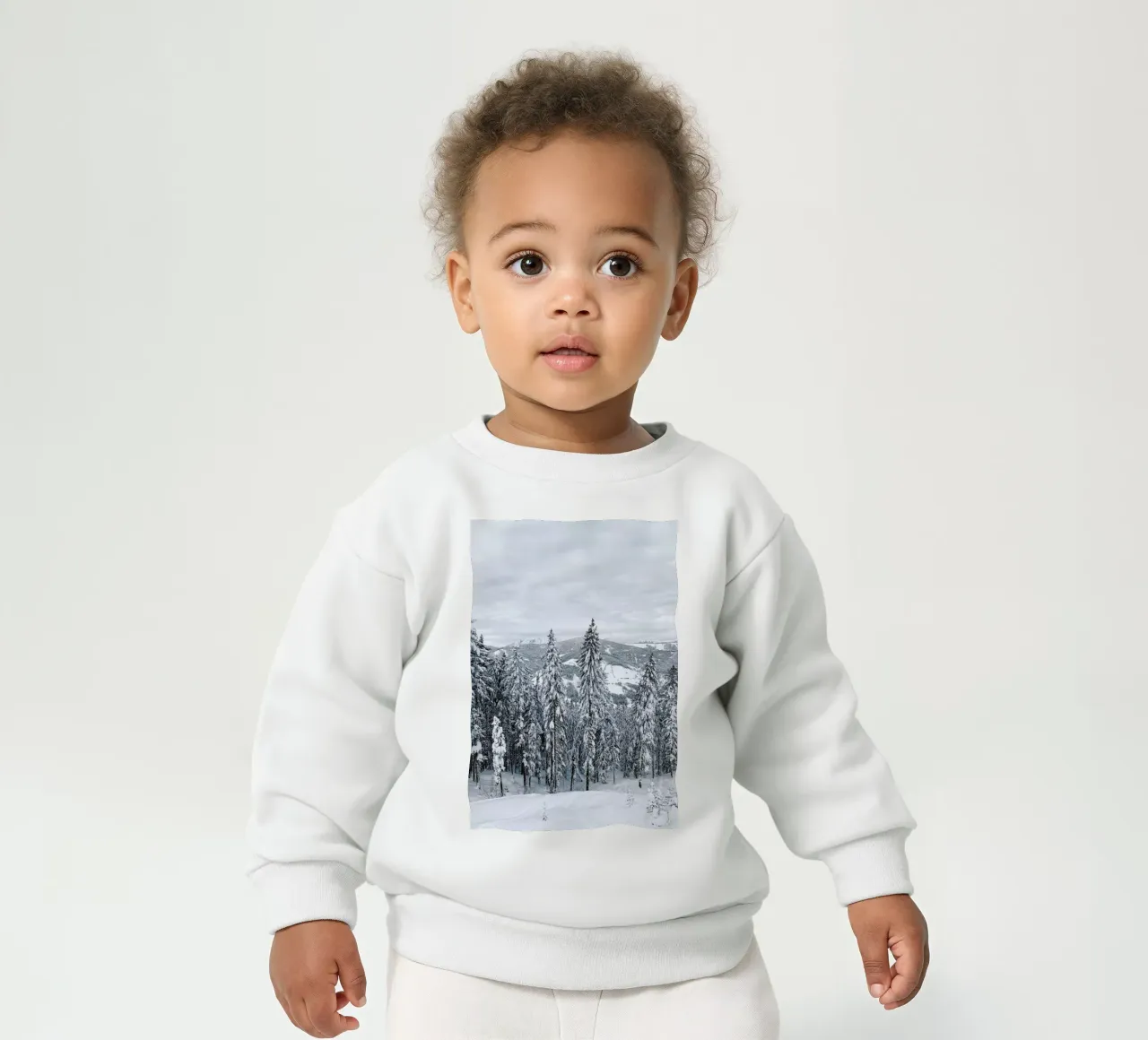Forest In The Alps felpa neonato da Sebastian Hilgetag