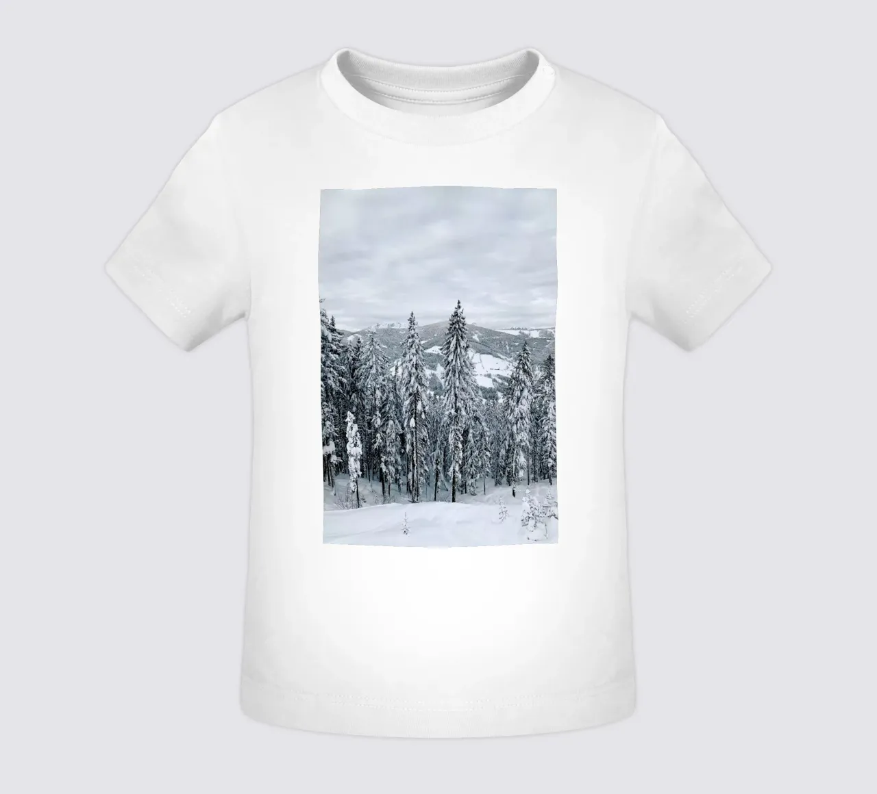 Forest In The Alps maglietta neonato da Sebastian Hilgetag