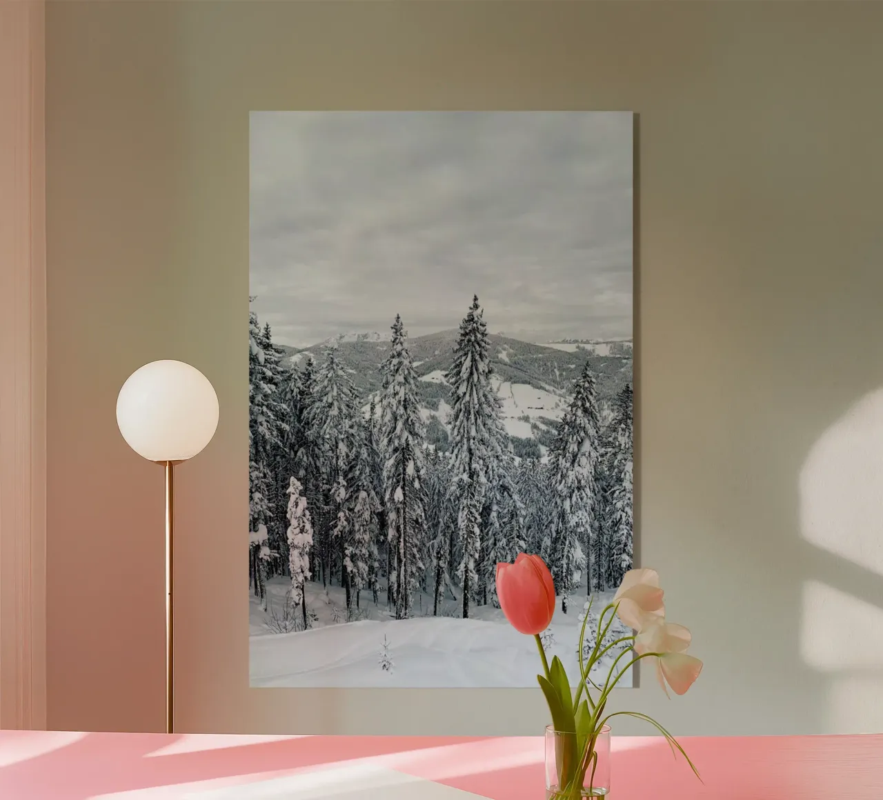 Forest In The Alps plexiglass da Sebastian Hilgetag