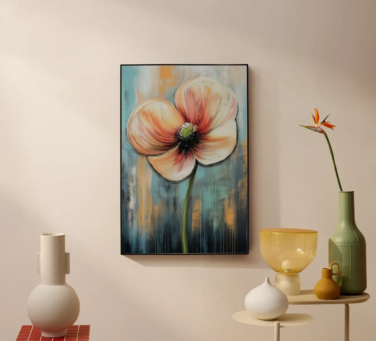 Poppy acrylic glass by Imagine