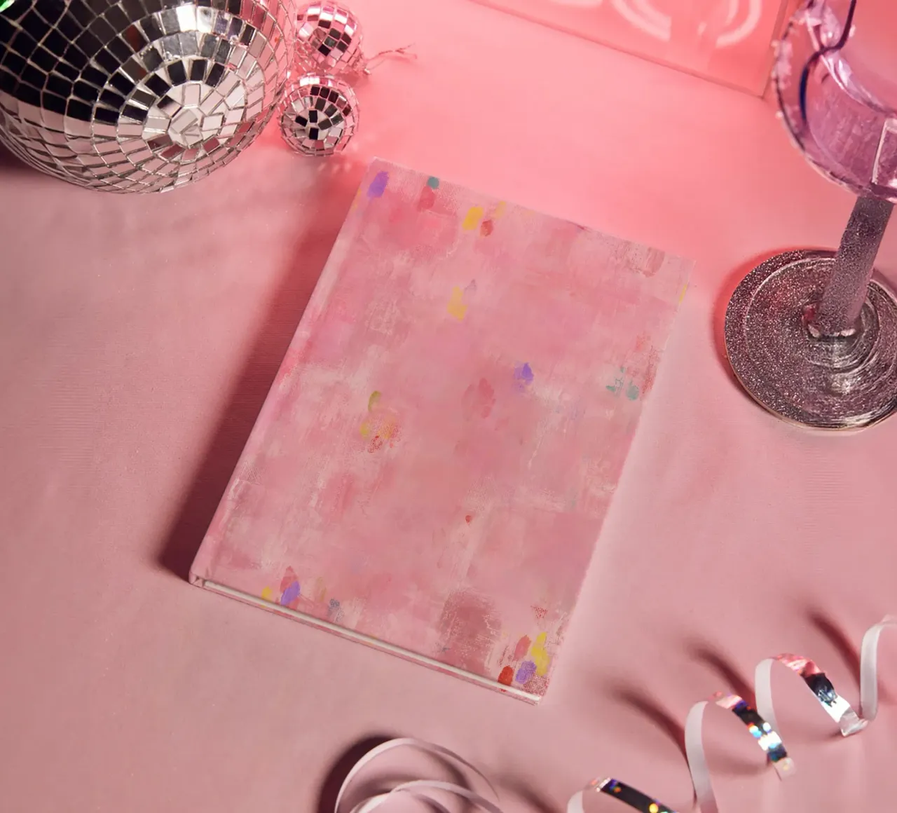 Pink Joyride notebook by Petra Lang