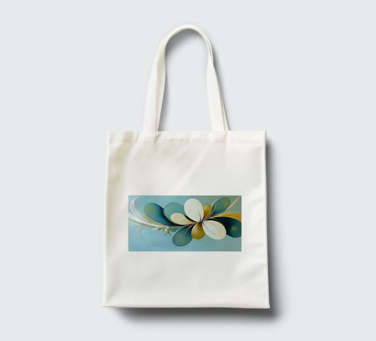 Abstract botanisch tote bag by Imagine