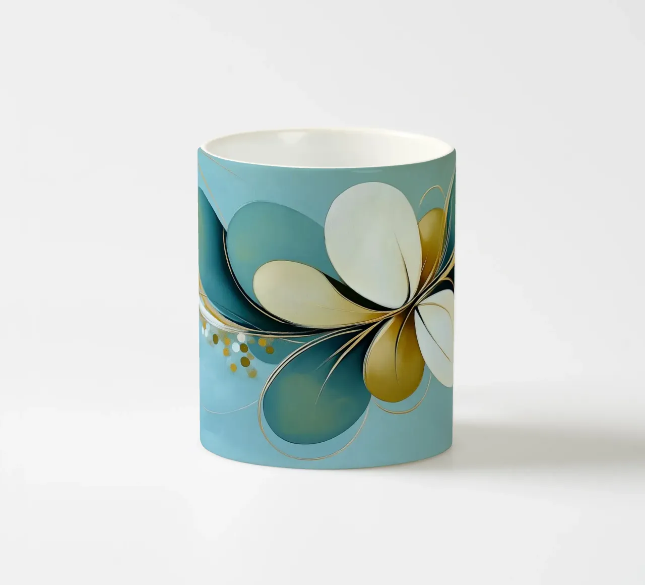 Botanica astratta tazza in ceramica da Imagine