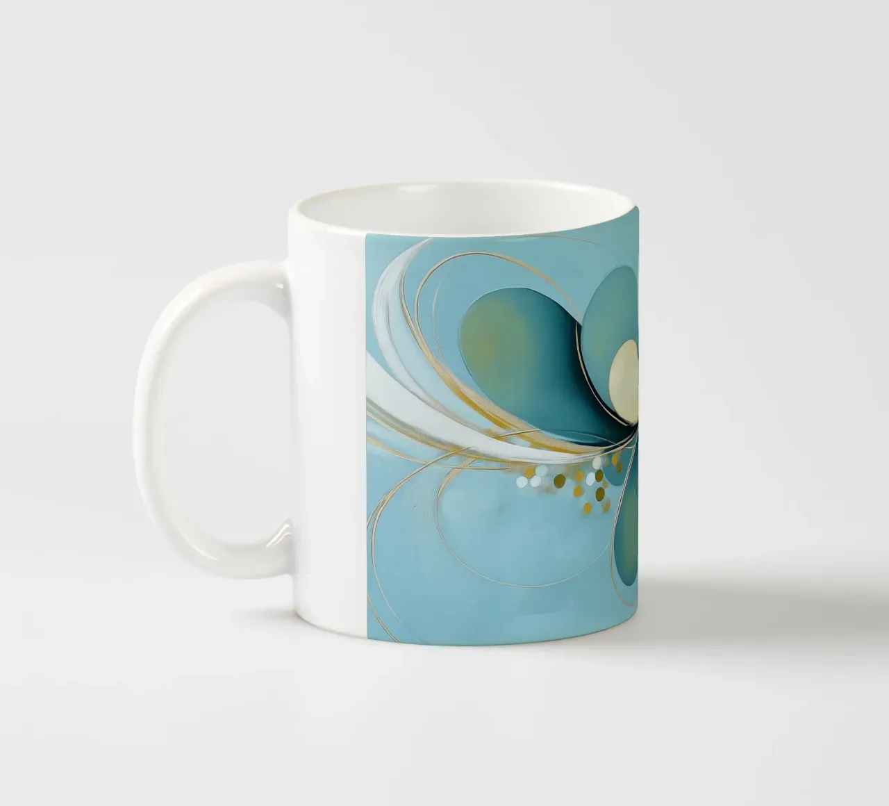 Botanica astratta tazza in ceramica da Imagine