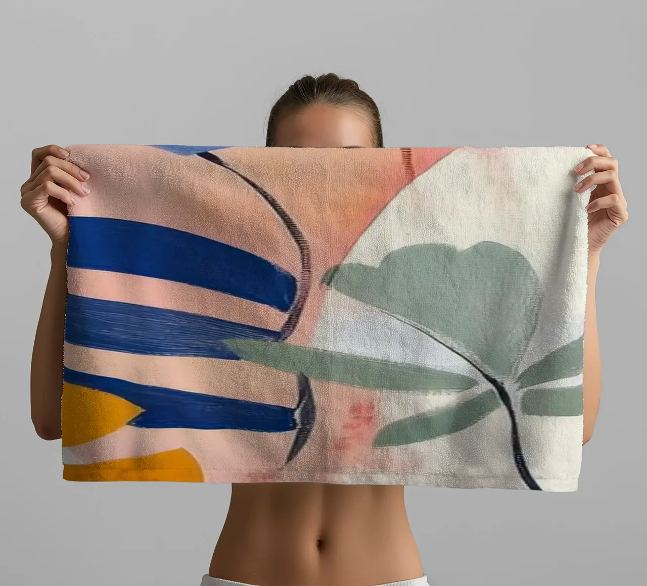 Fiori colorati asciugamano da bagno da Imagine