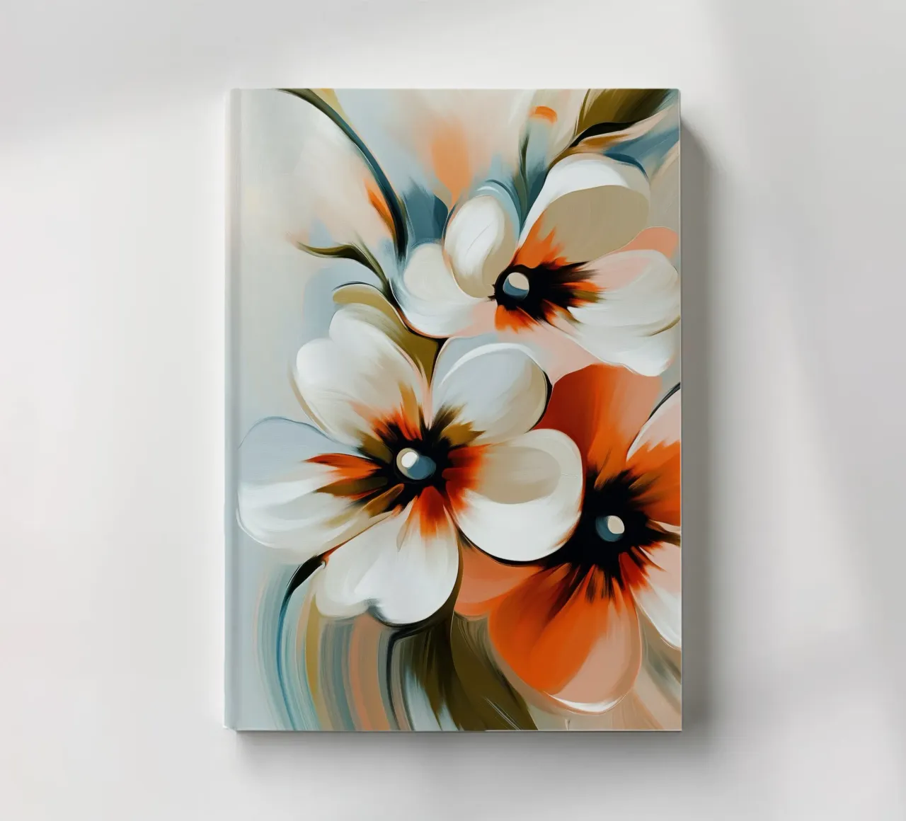 Flowers abstract notebook by Imagine