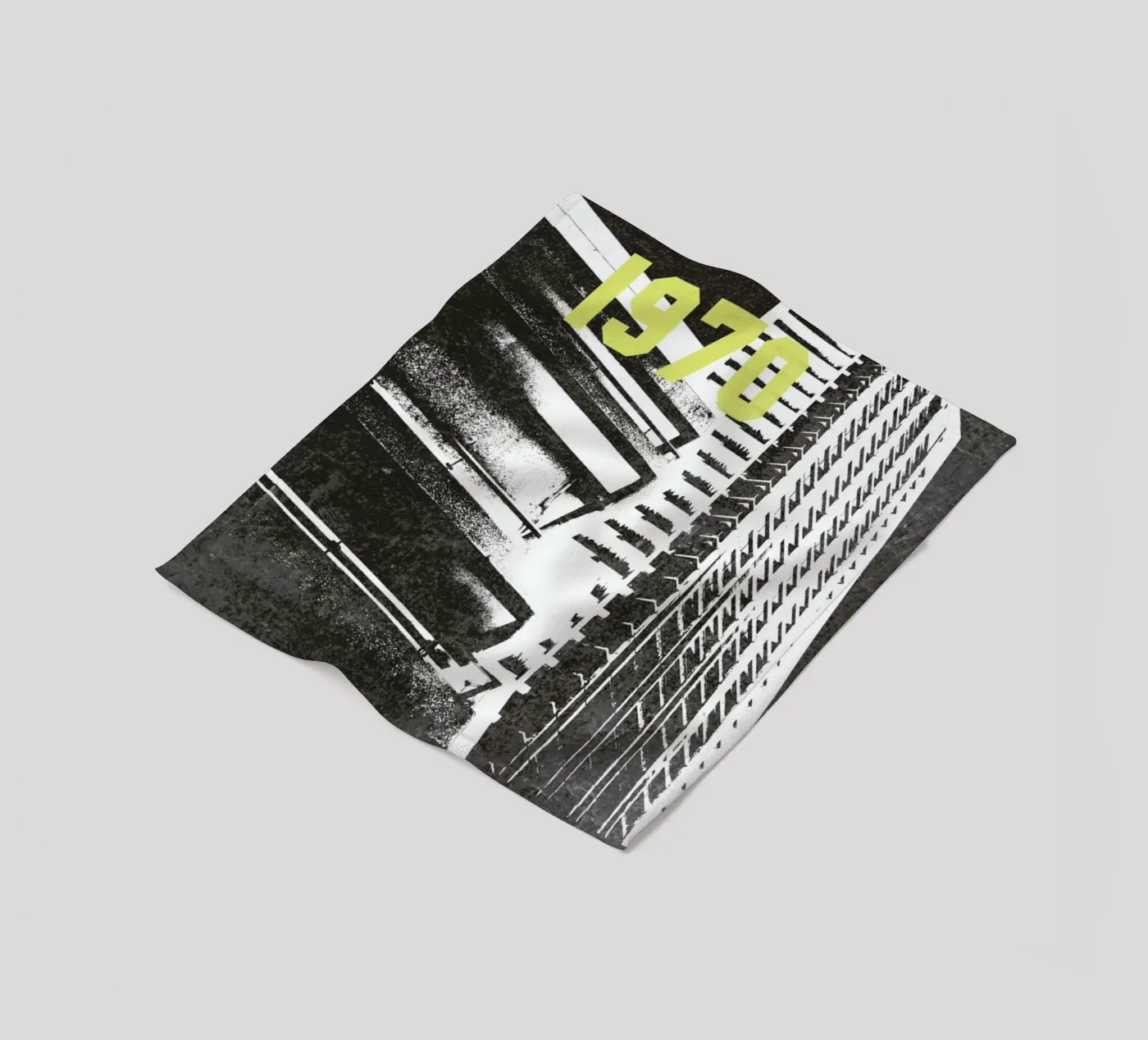 Brutalist Fleecedecke von 121 Creatives