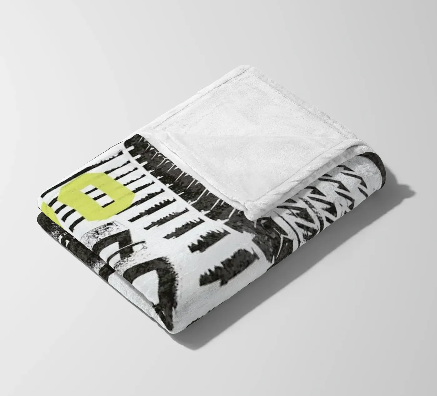 Brutalist Fleecedecke von 121 Creatives