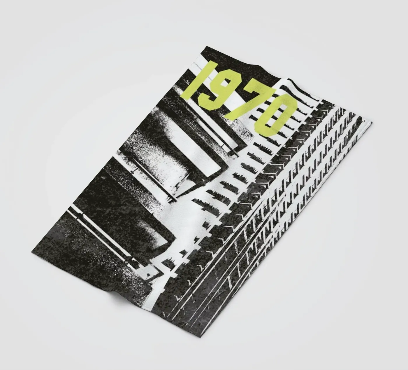 Brutalist Fleecedecke von 121 Creatives