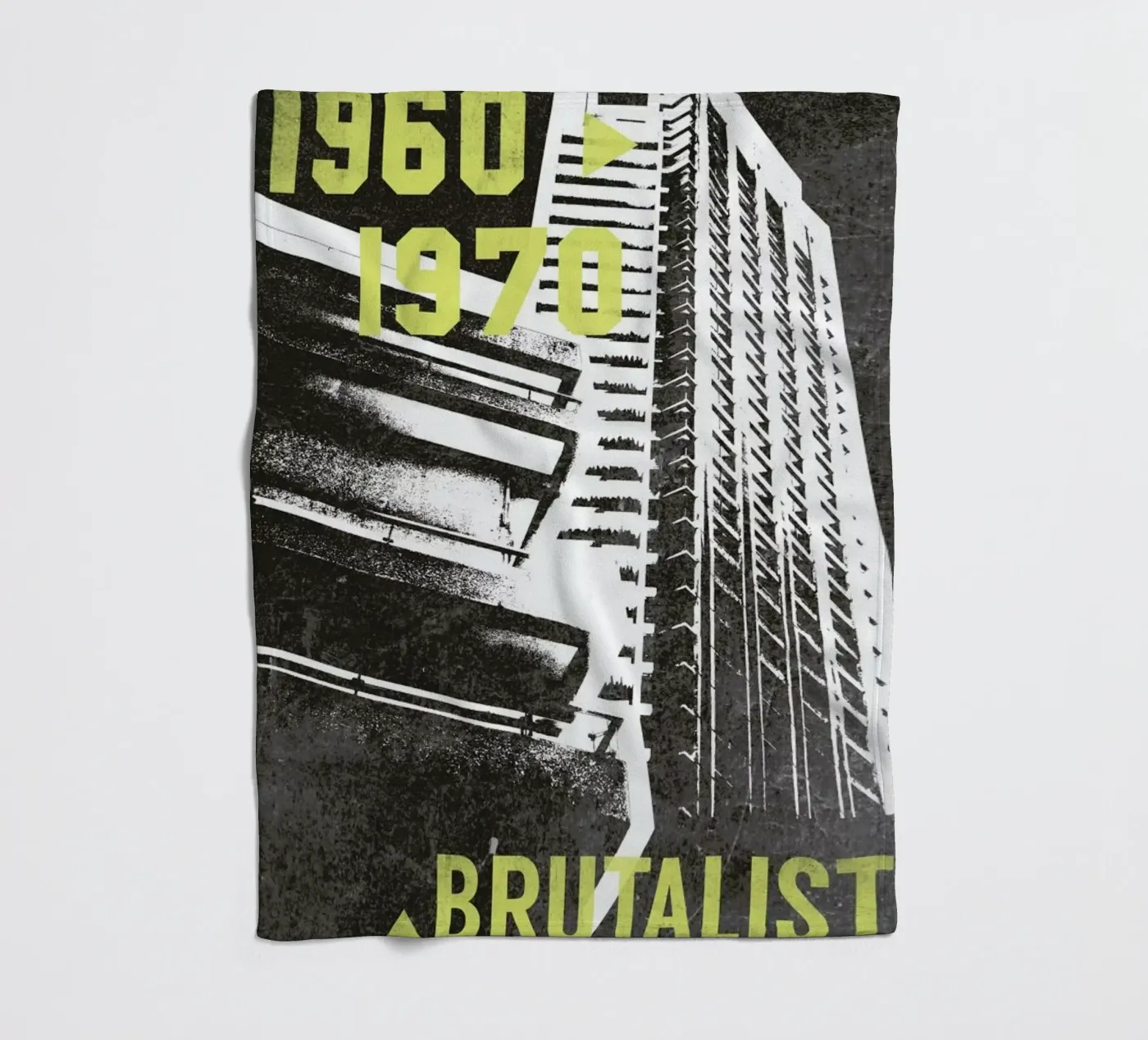 Brutalist Fleecedecke von 121 Creatives