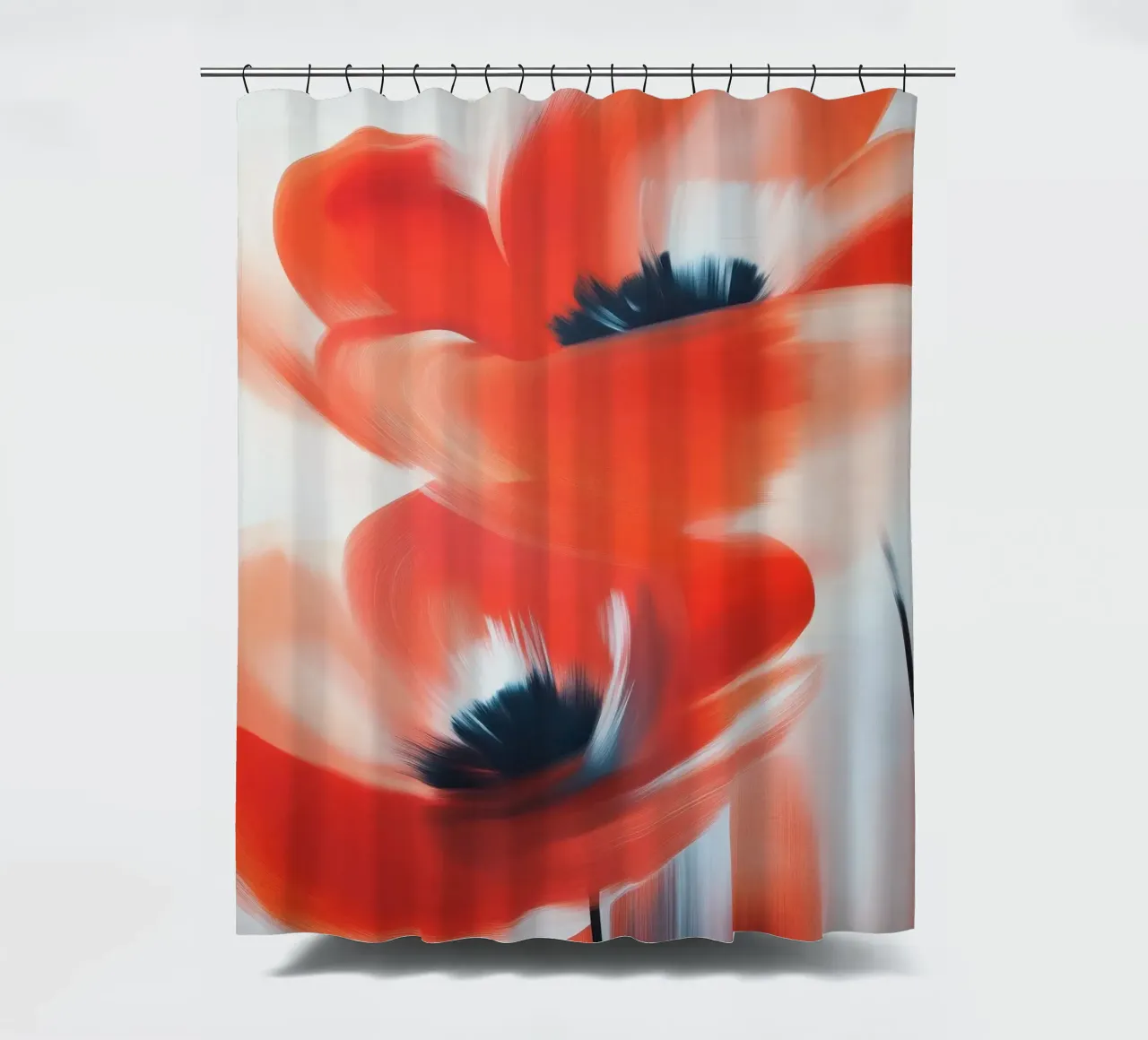 Klaprozen shower curtain by Imagine