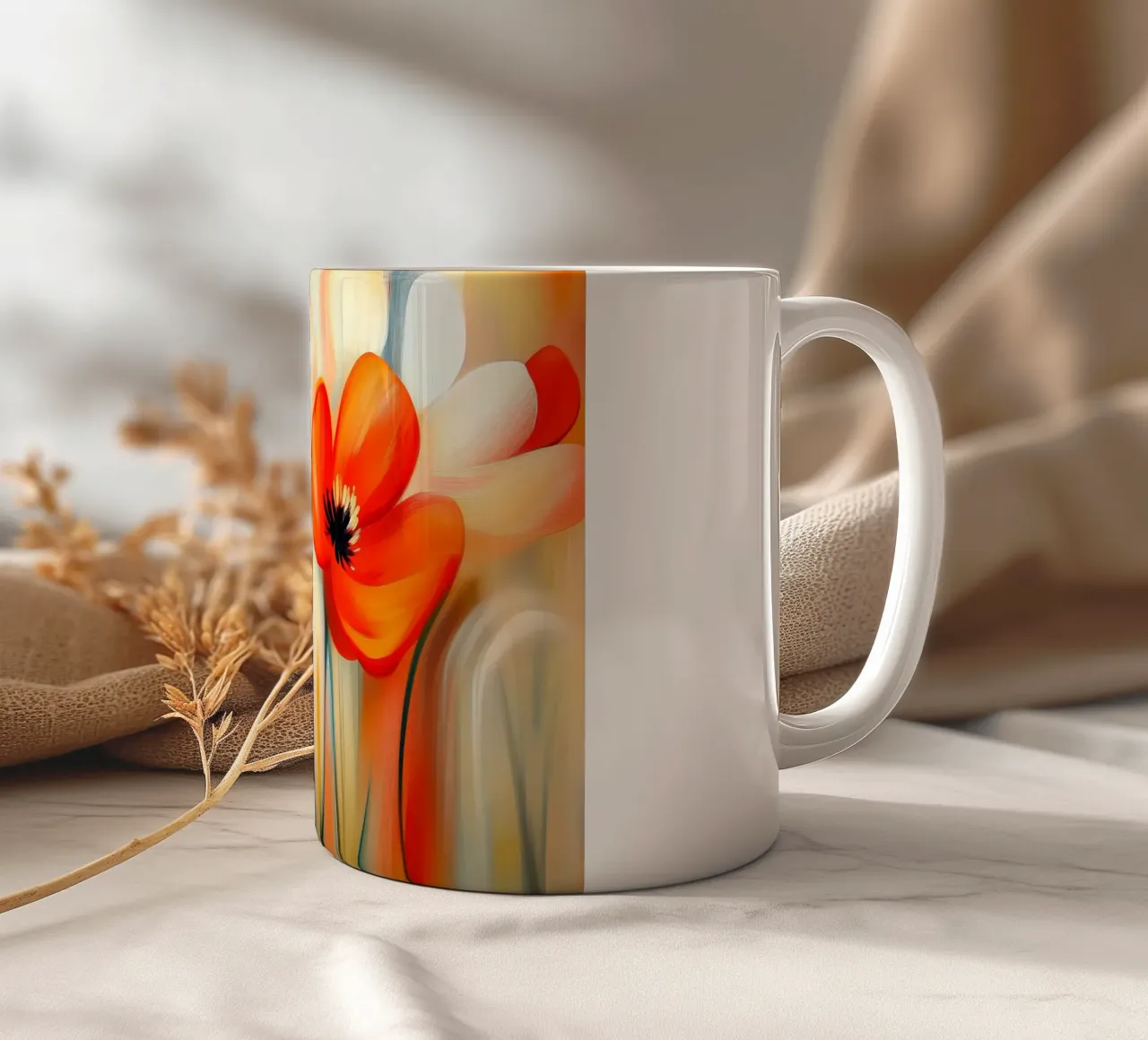 Fiori d'arancio tazza in ceramica da Imagine