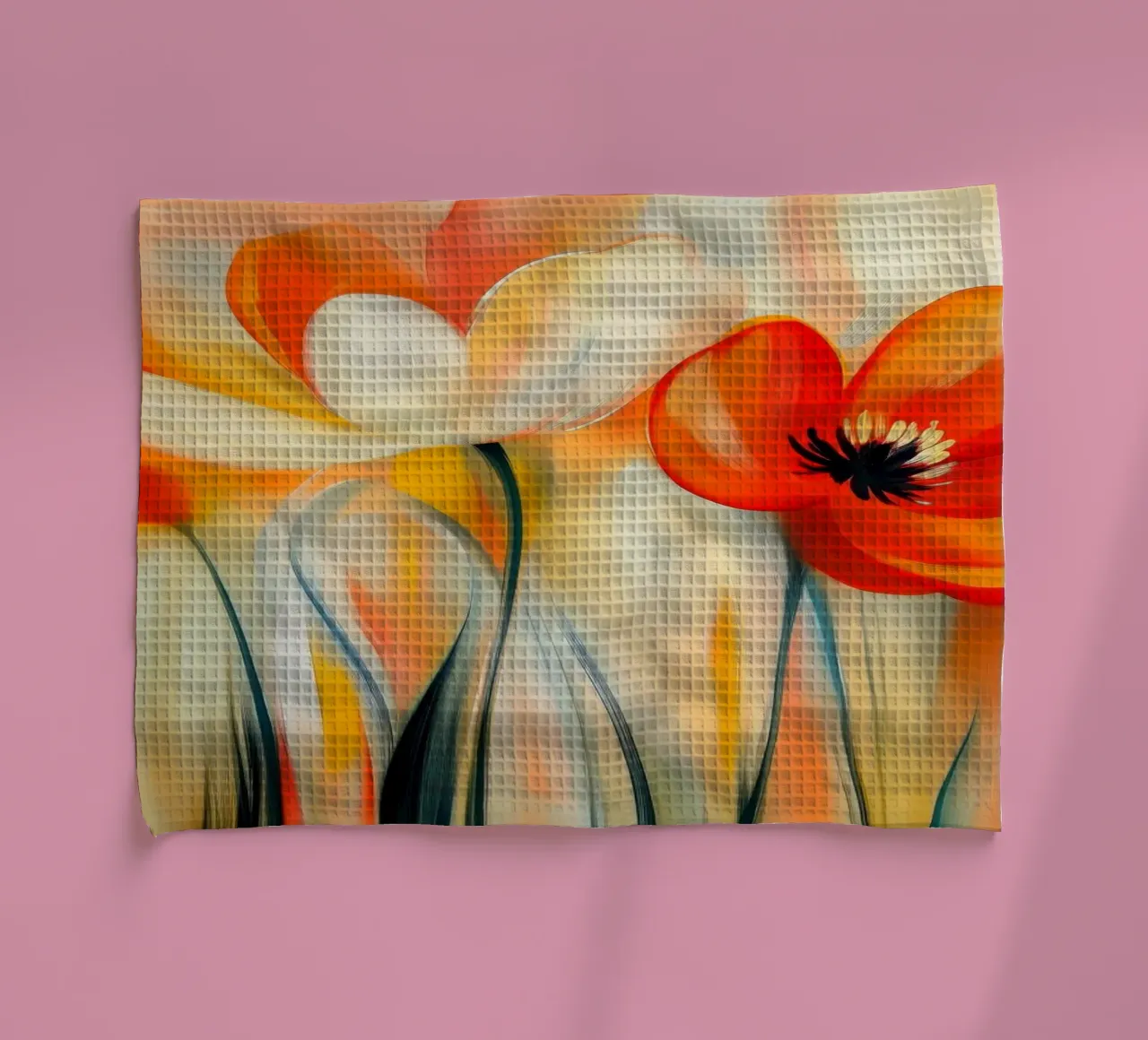 Fiori d'arancio canovaccio da cucina da Imagine