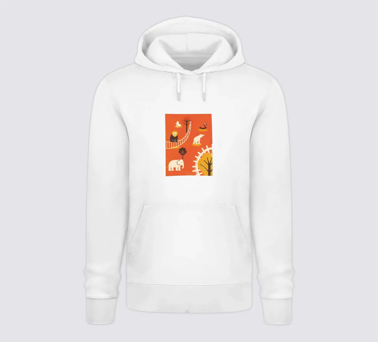 Zoo Retro Pop felpa con cappuccio da THE LATEST SHOP