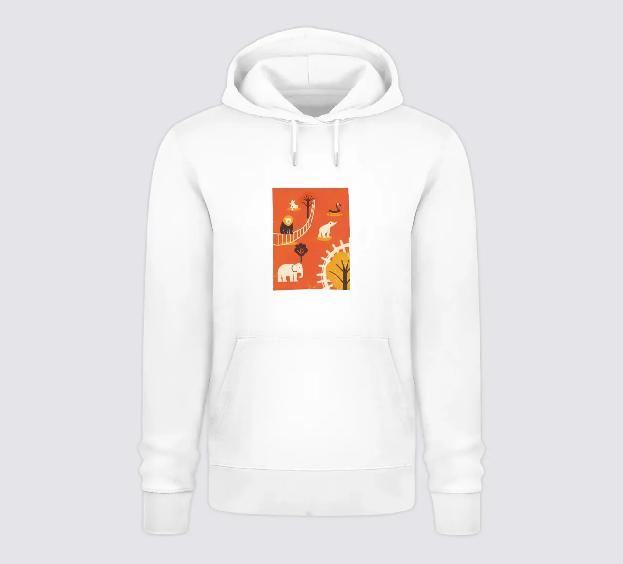 Retro-Pop-Zoo Hoodie von THE LATEST SHOP