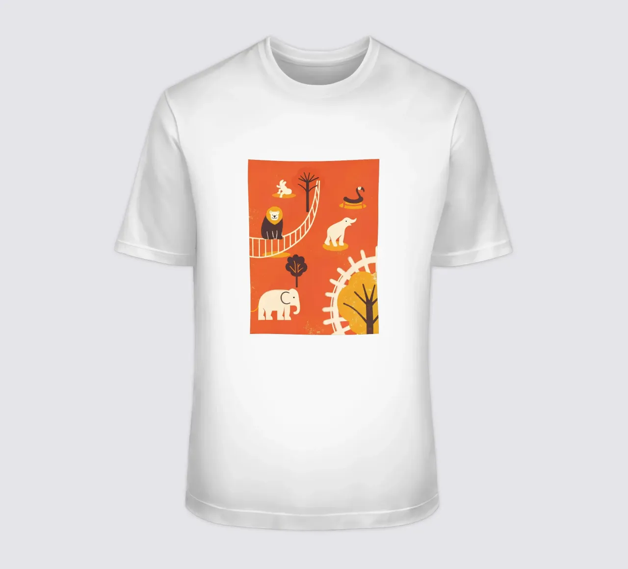 Zoo Retro Pop t-shirt da THE LATEST SHOP
