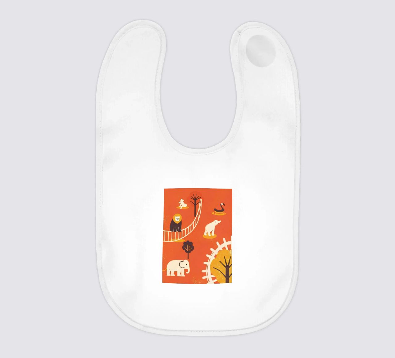 Zoo Retro Pop bavaglino da THE LATEST SHOP