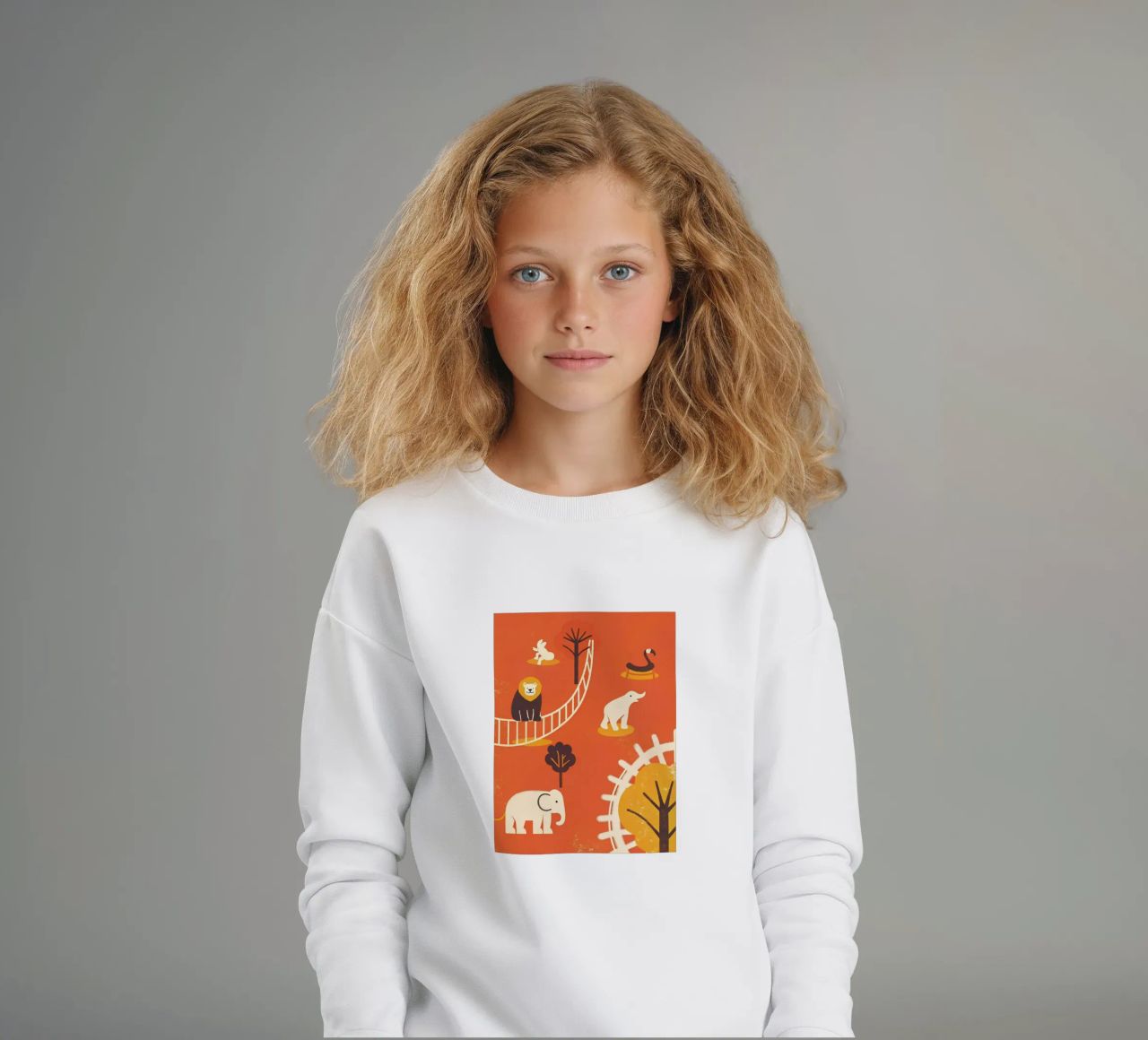 Zoo Retro Pop sudadera para niño de THE LATEST SHOP