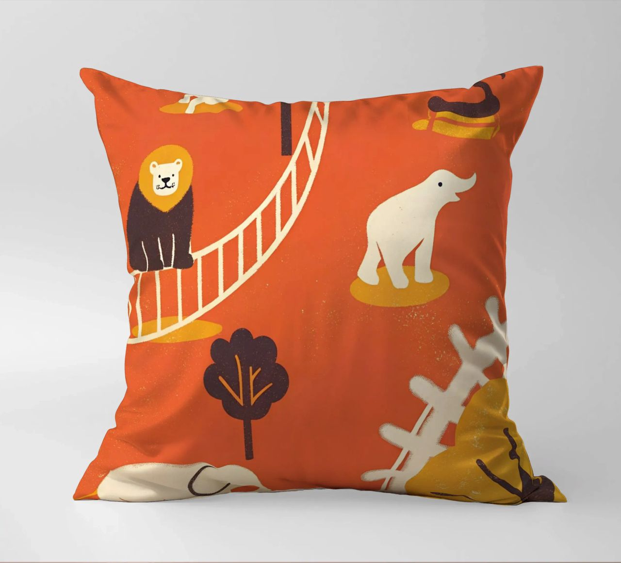 Zoo Retro Pop cuscino da THE LATEST SHOP