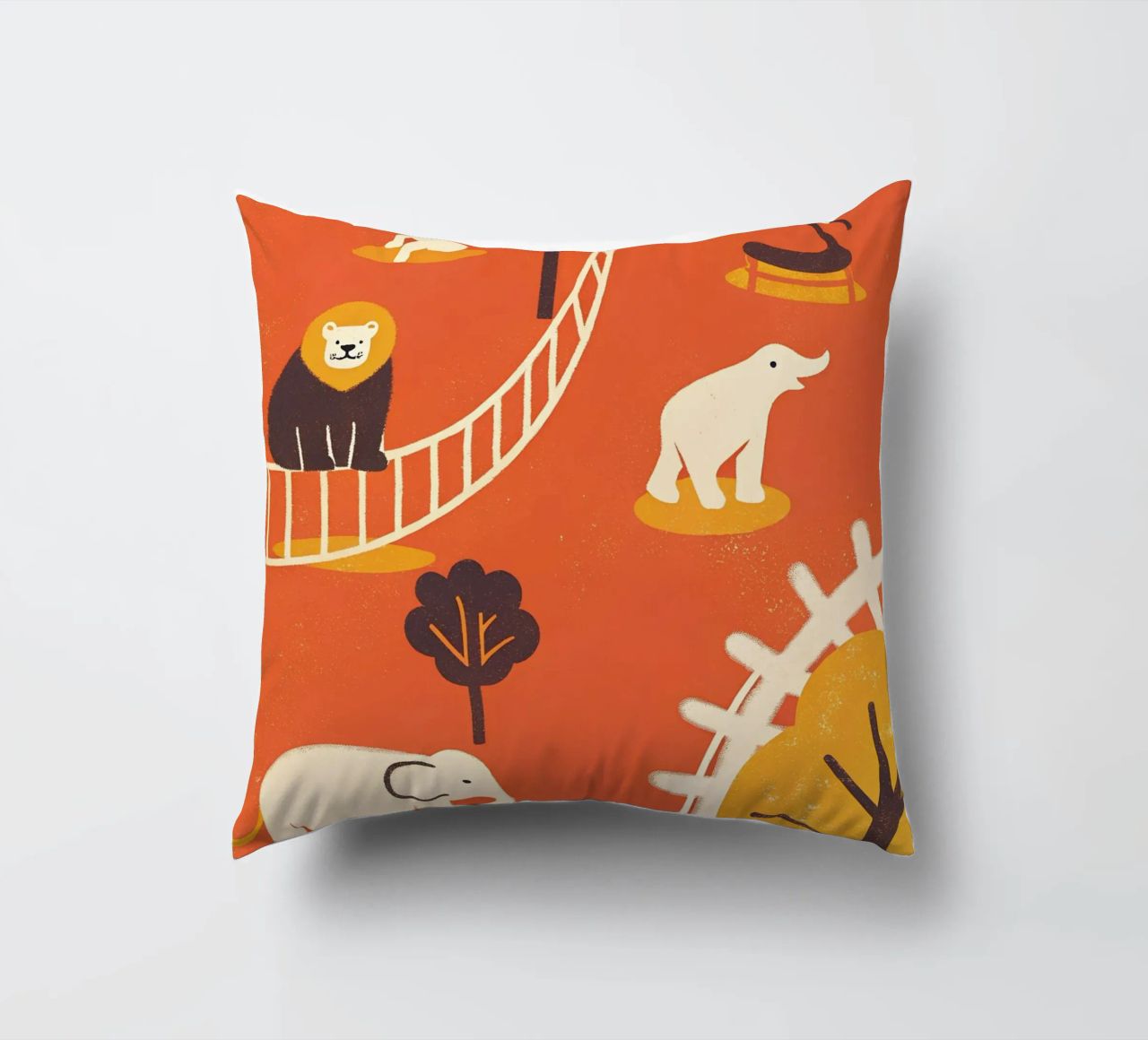Zoo Retro Pop cuscino da THE LATEST SHOP
